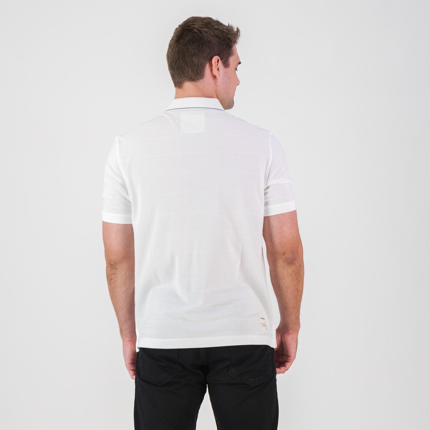 Springboks Golf SS Polo-White