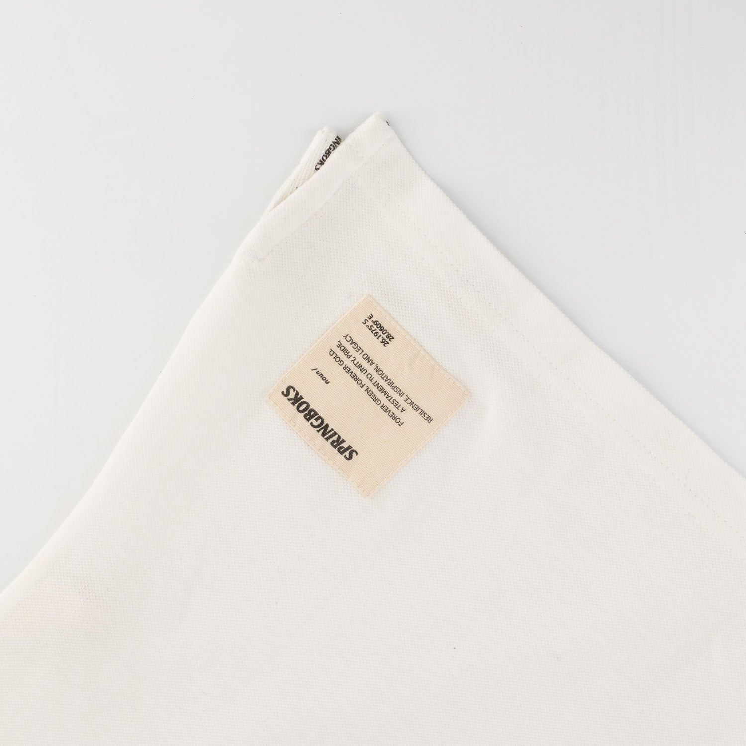 Springboks Golf SS Polo-White