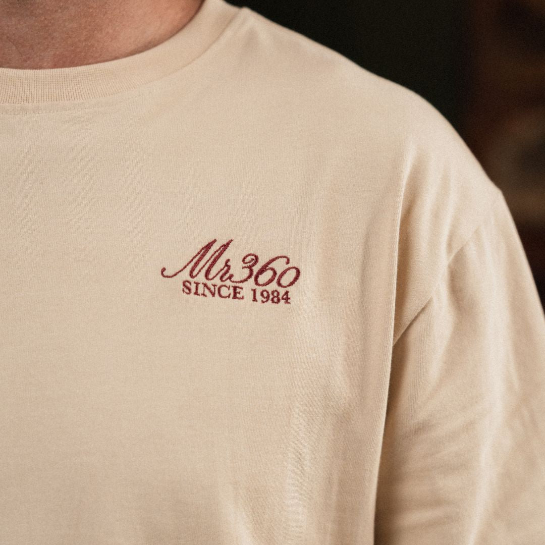 AB de Villiers 360 Back Graphic Boxy T-Shirt - Old School