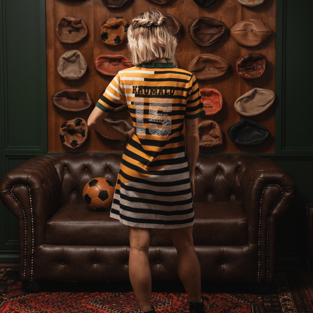 Doctor Khumalo Knit Dress - Ivory - Old School