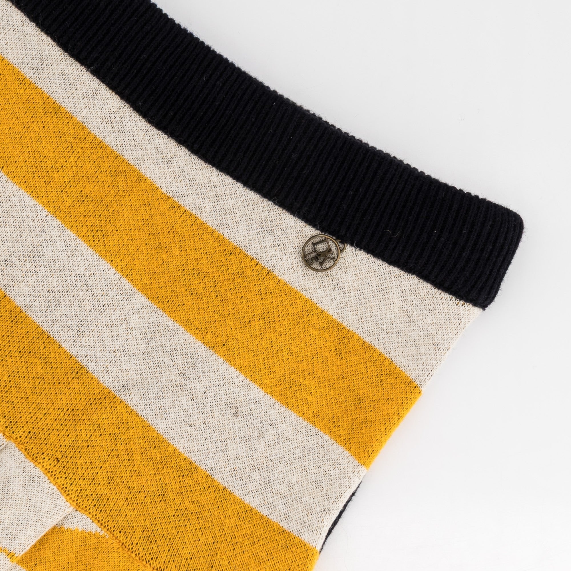 Doctor Khumalo Pleated Knit Mini Skirt - Ivory - Old School