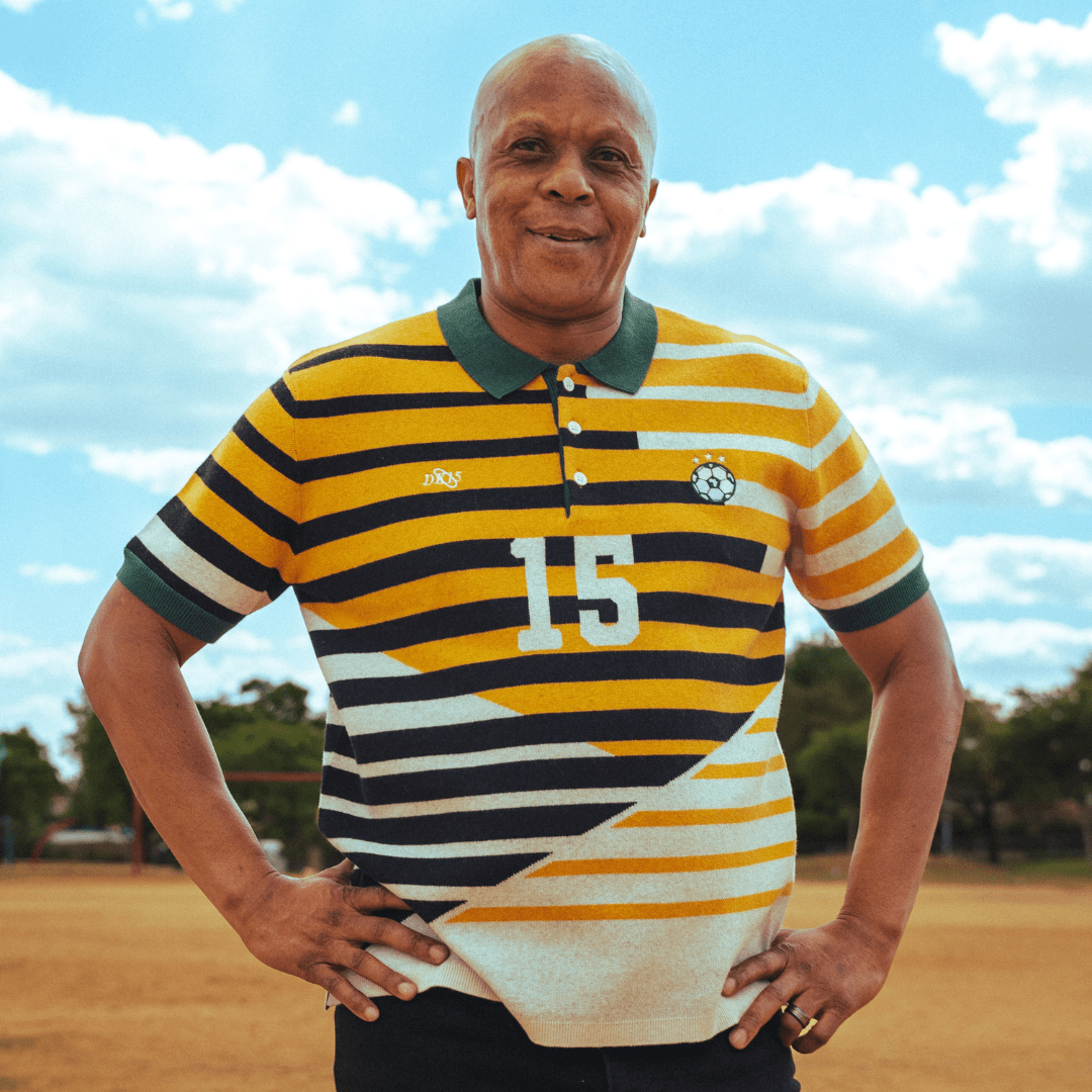 Doctor Khumalo SS Knitted Jersey-Ivory - Main Image