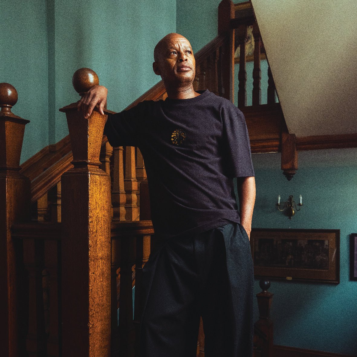 Kaizer Chiefs Pop Art Badge Boxy Tee - Black - Old School