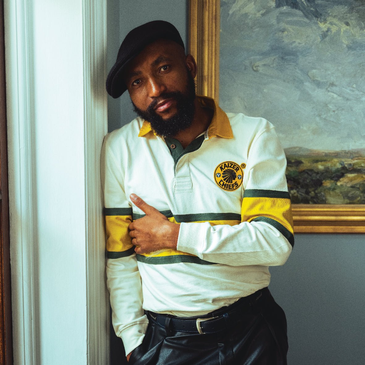 Kaizer Chiefs Ulitimate Jersey - Ivory - Old School