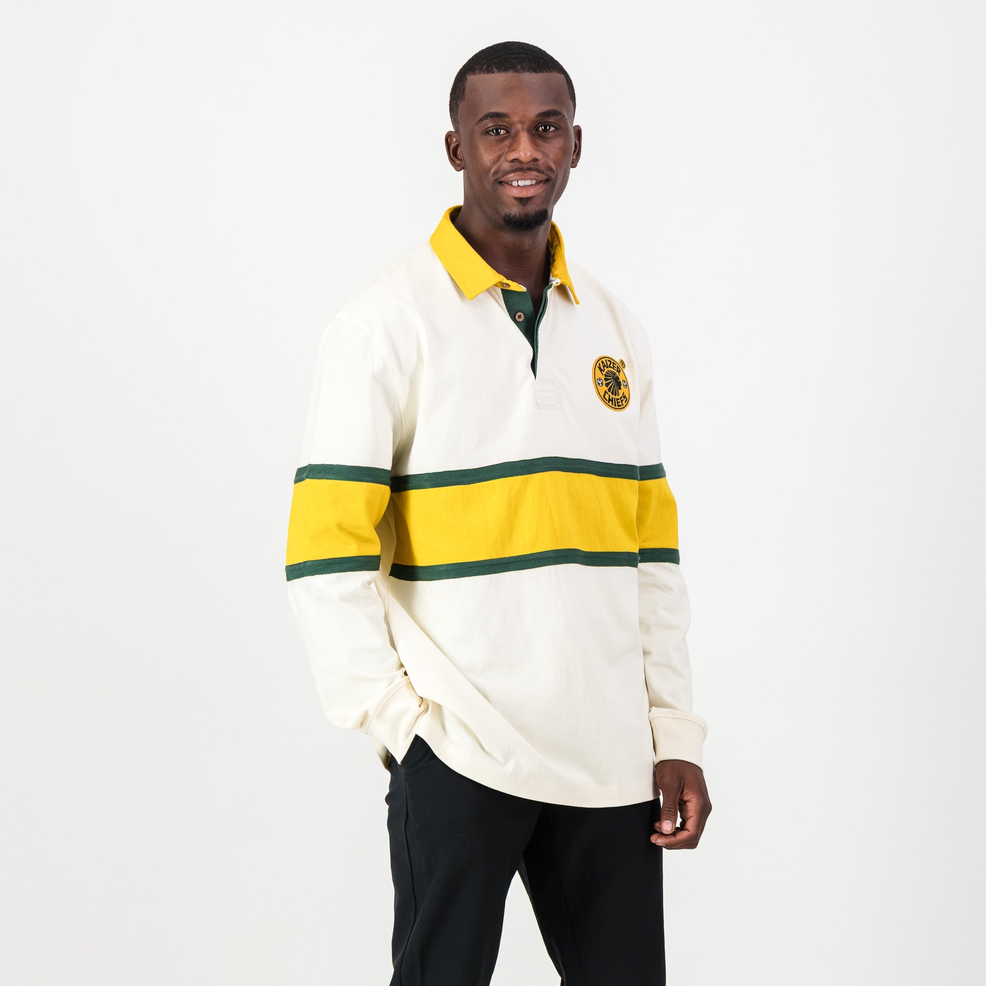 Kaizer Chiefs Ulitimate Jersey - Ivory - Old School