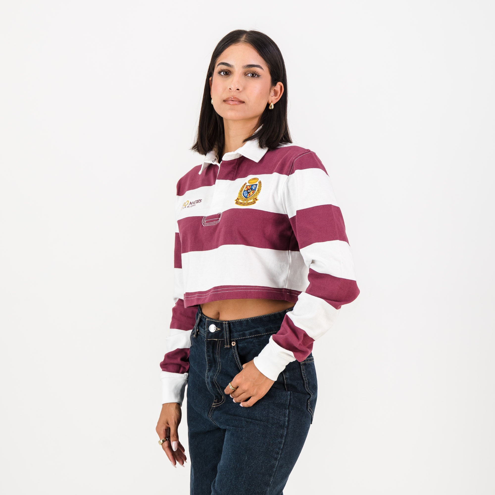 Maties Crop Stripes Jersey - Old School
