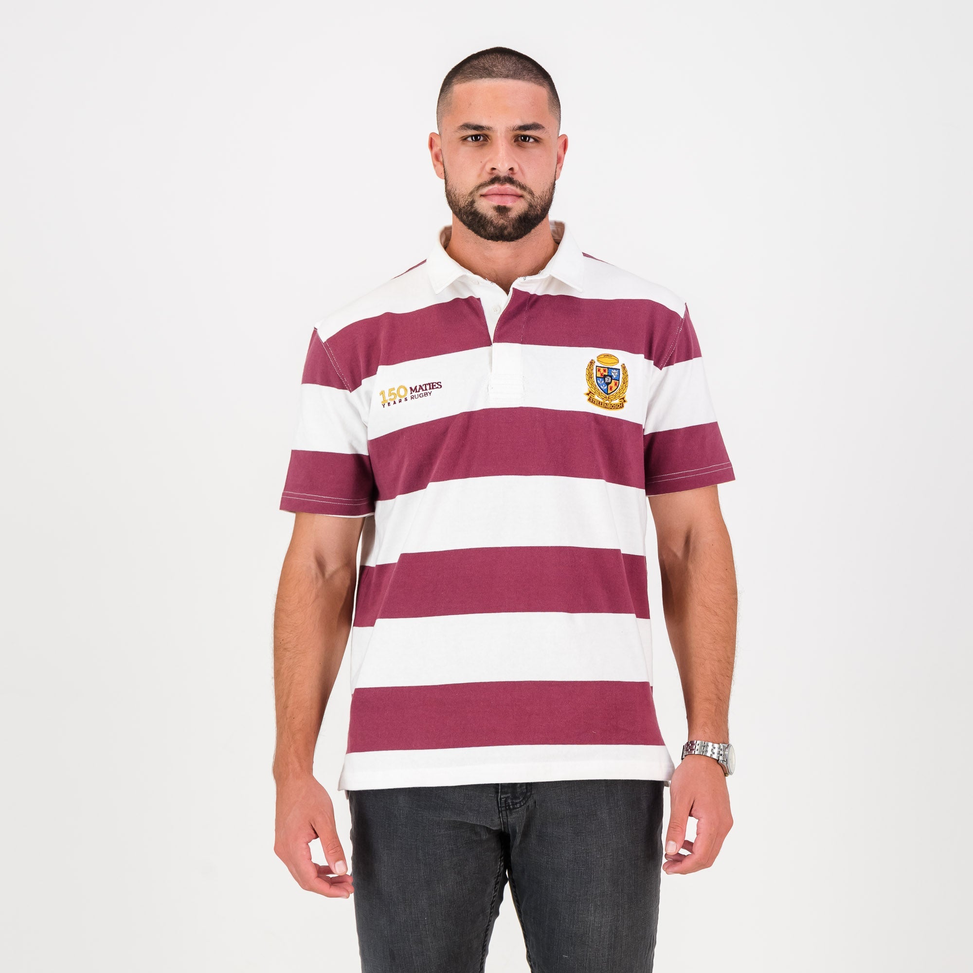 Maties Stripe Short Sleeve Jersey - Old School