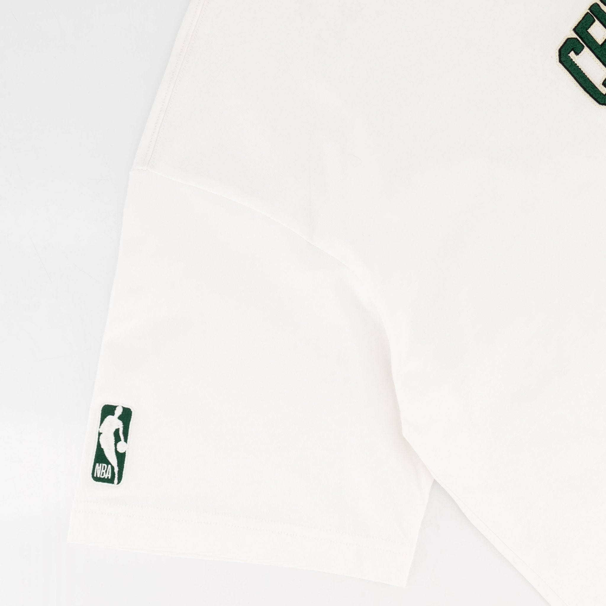 NBA Boston Celtics Boxy Tee - White - Old School