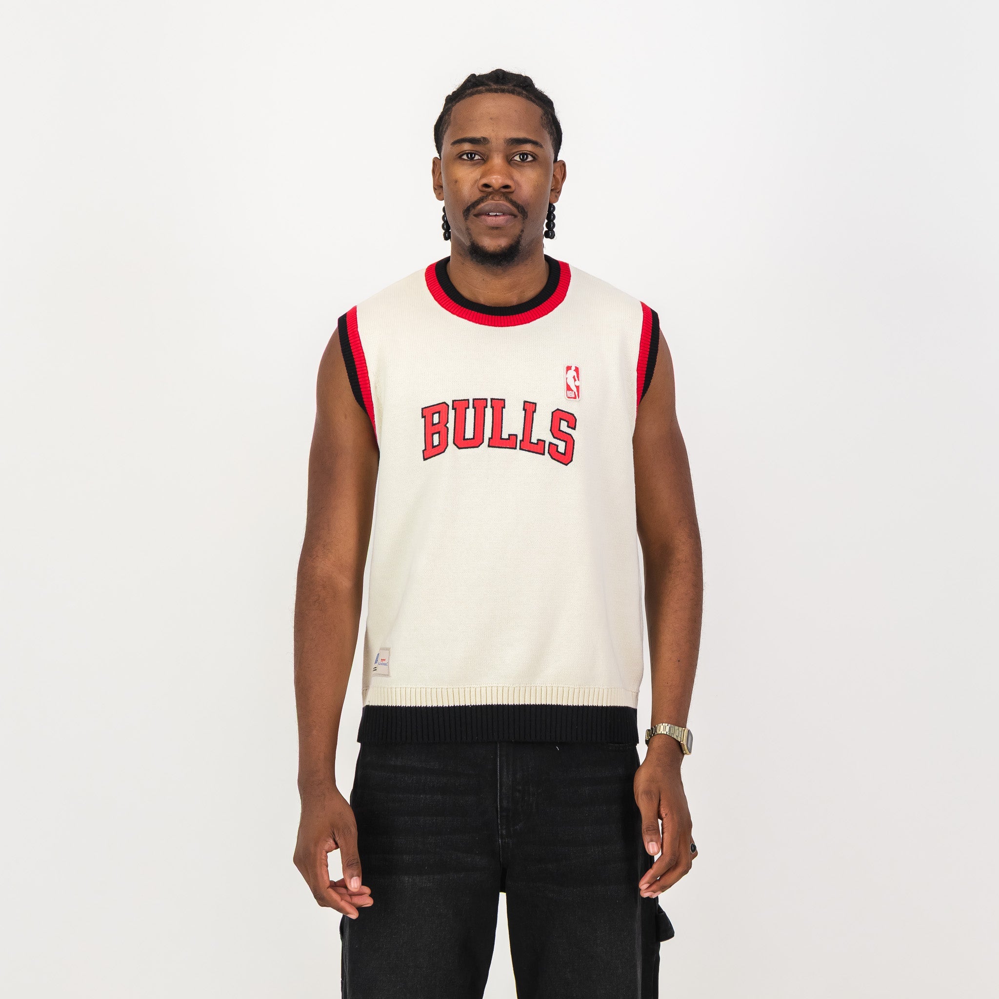 NBA Chicago Bulls Knitwear Vest - Old School