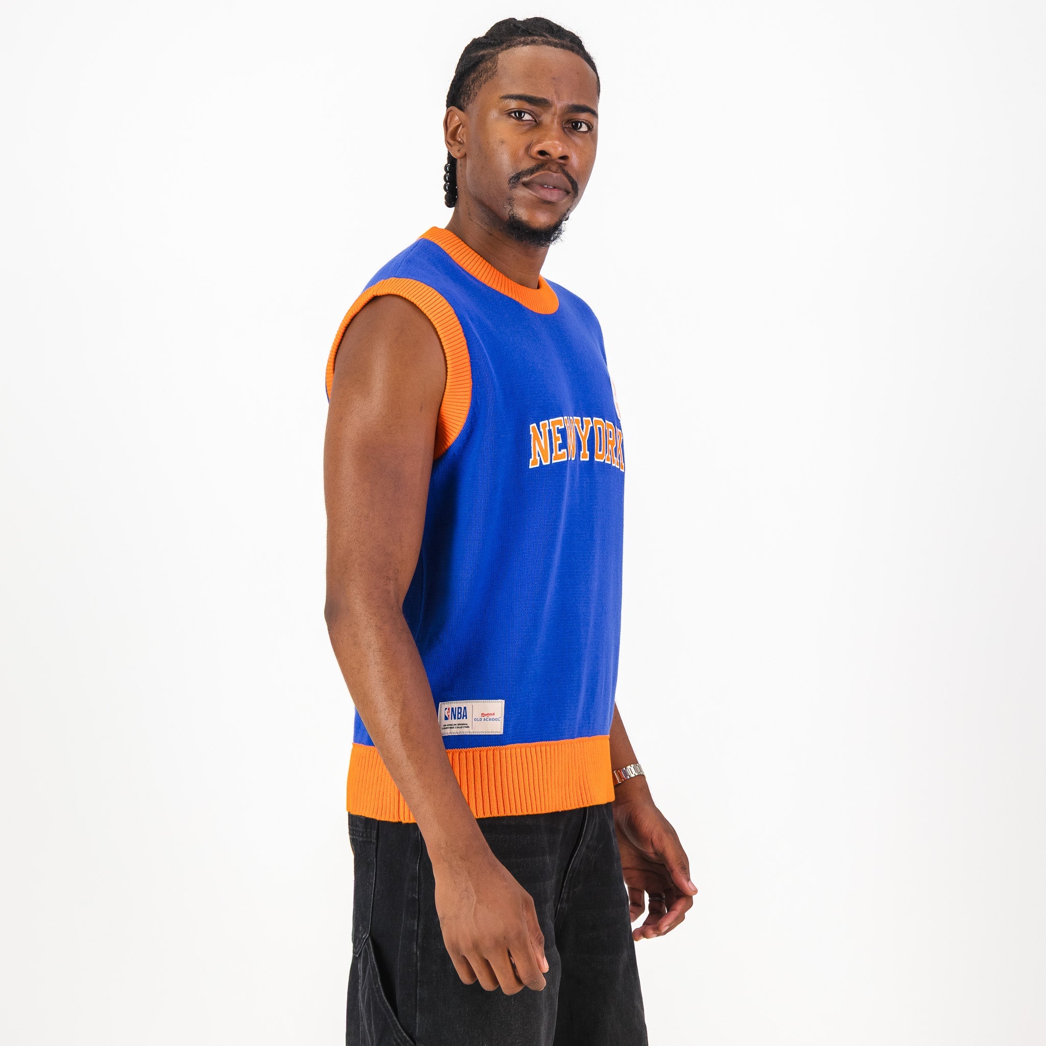 NBA New York Knicks Knitwear Vest - Old School