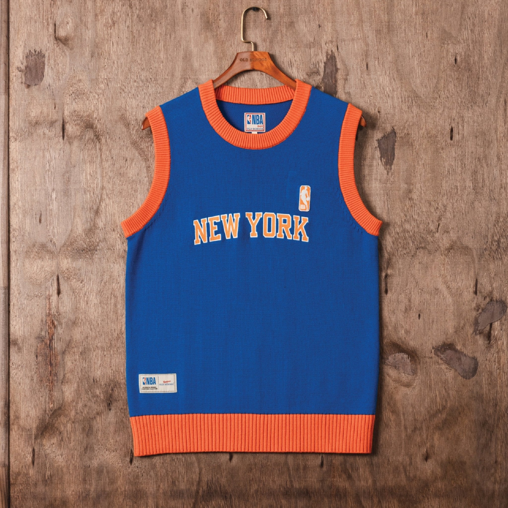 NBA New York Knicks Knitwear Vest - Old School