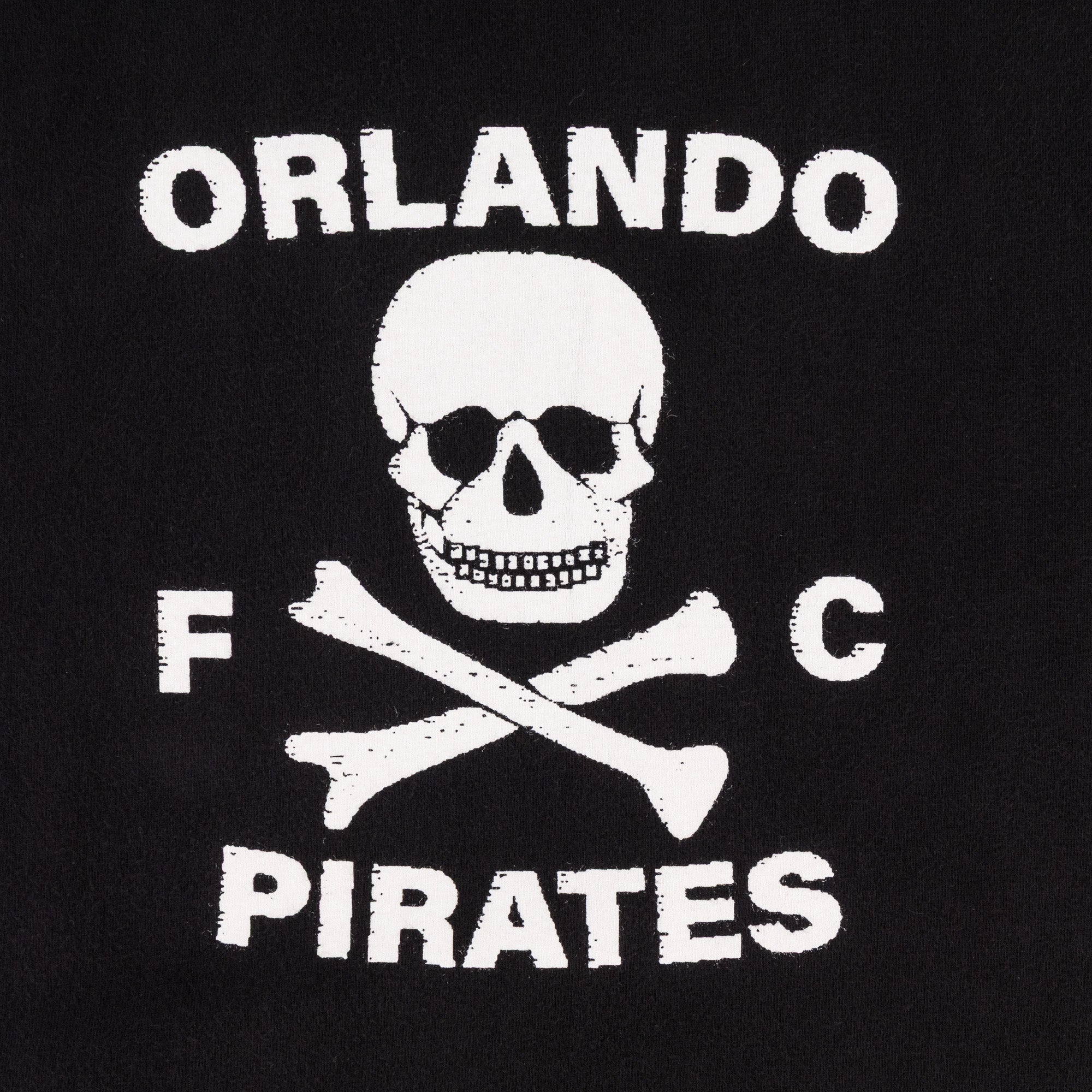 Orlando Pirates Graphic Regular Crew Tee - Black - Old School
