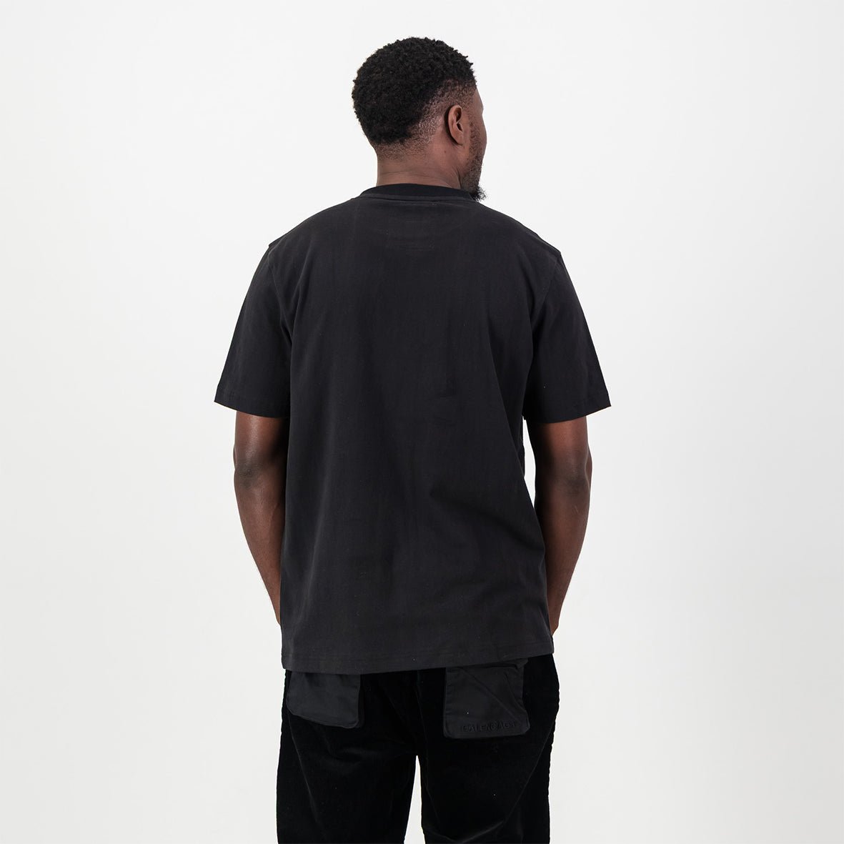 Orlando Pirates Graphic Regular Crew Tee - Black - Old School