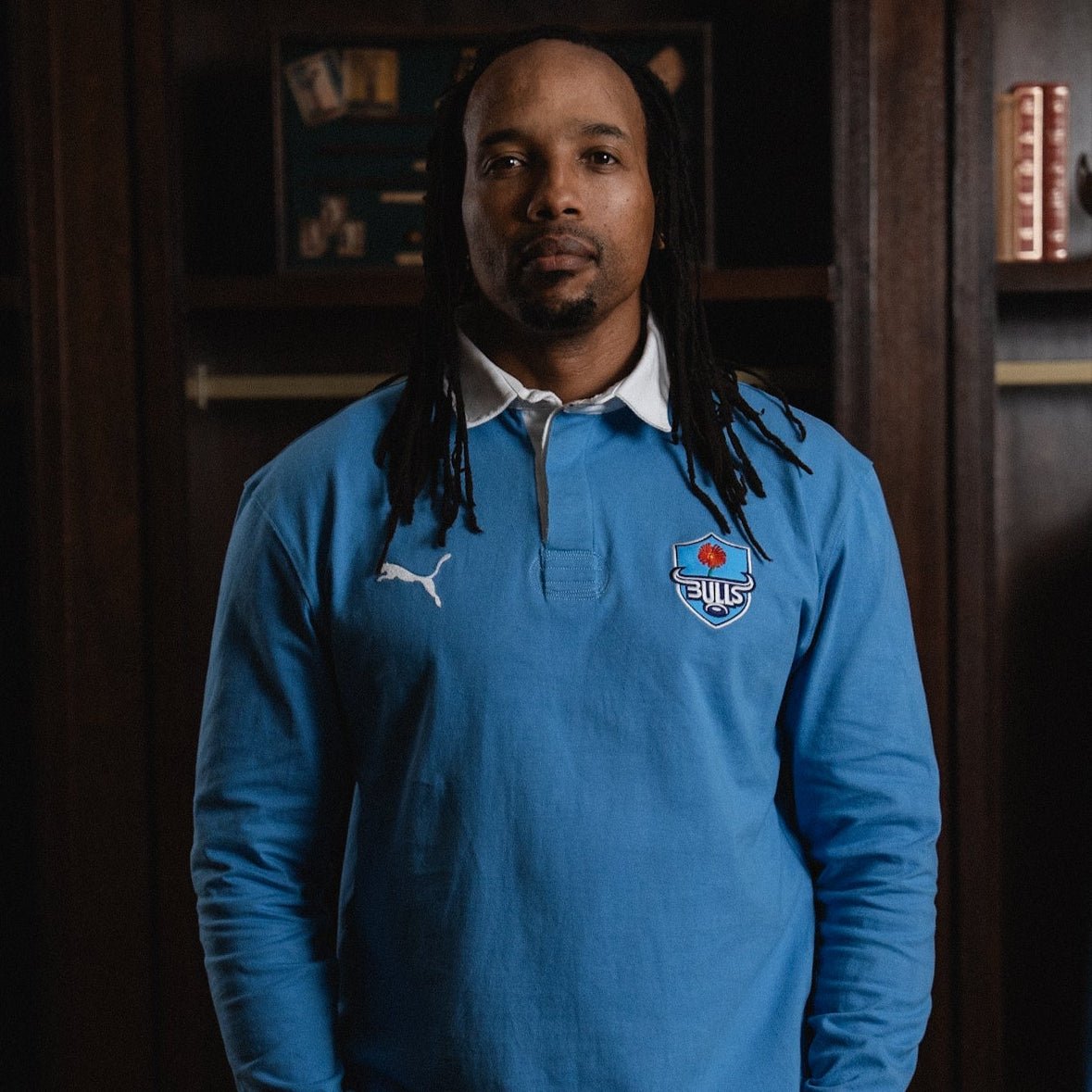 Provincial Bulls LS Rugby Jersey - Palace Blue - Old School