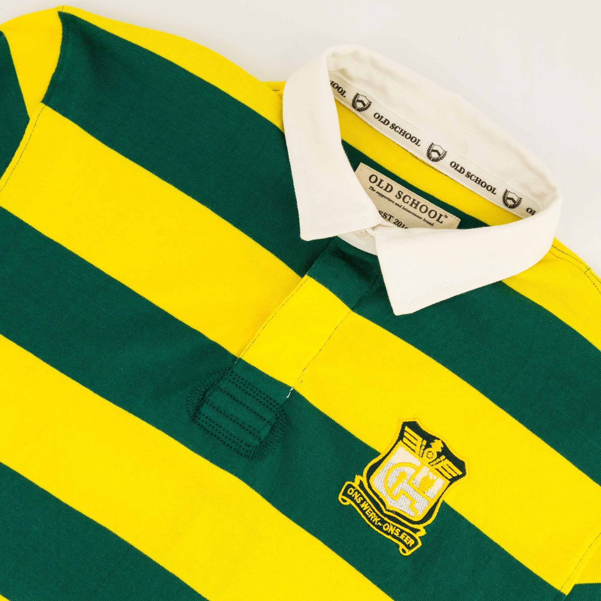 Schools Ben Viljoen YD LS Rugby Jersey - Evergreen - Old School