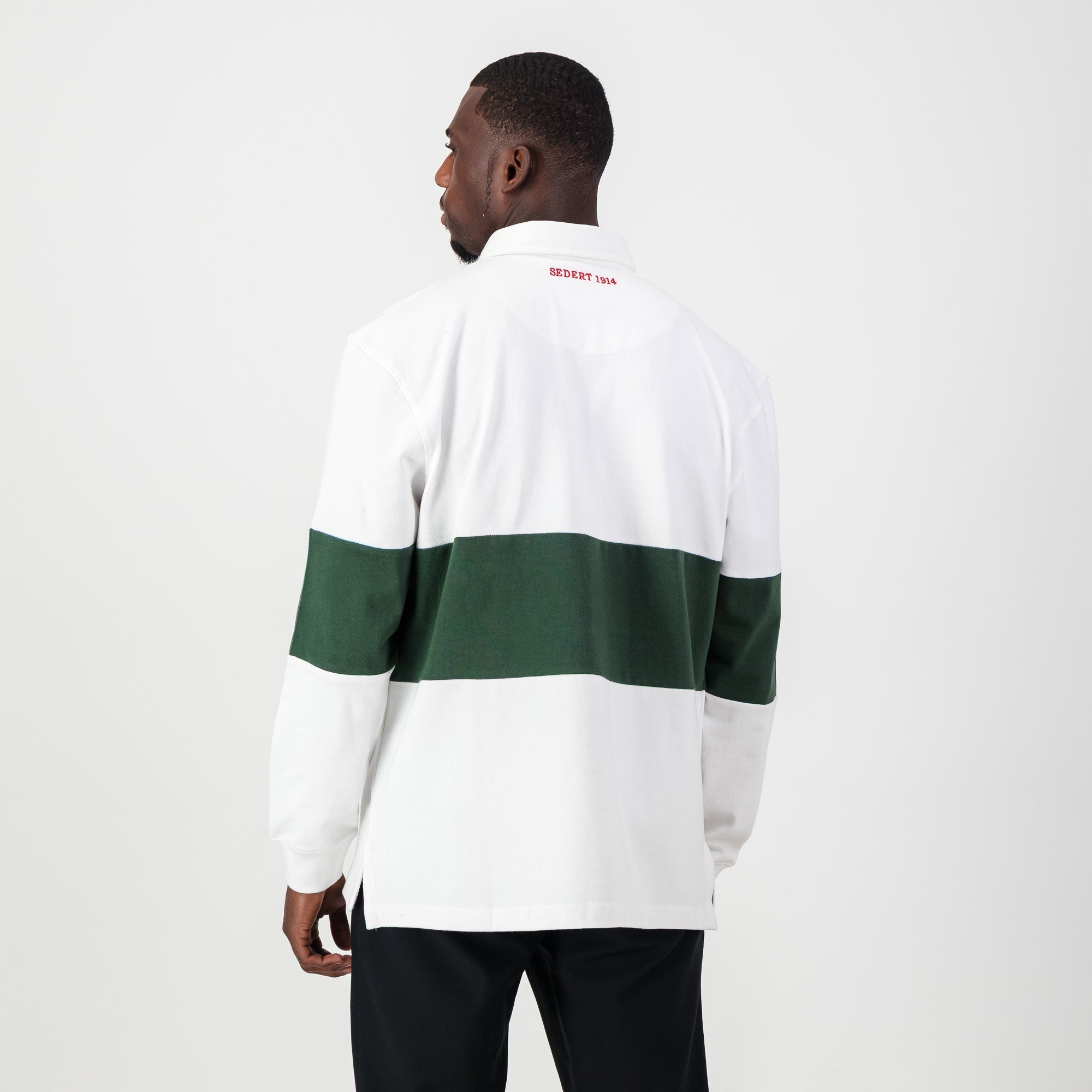 Schools Ermelo Höerskool LS Rugby Jersey - White - Old School