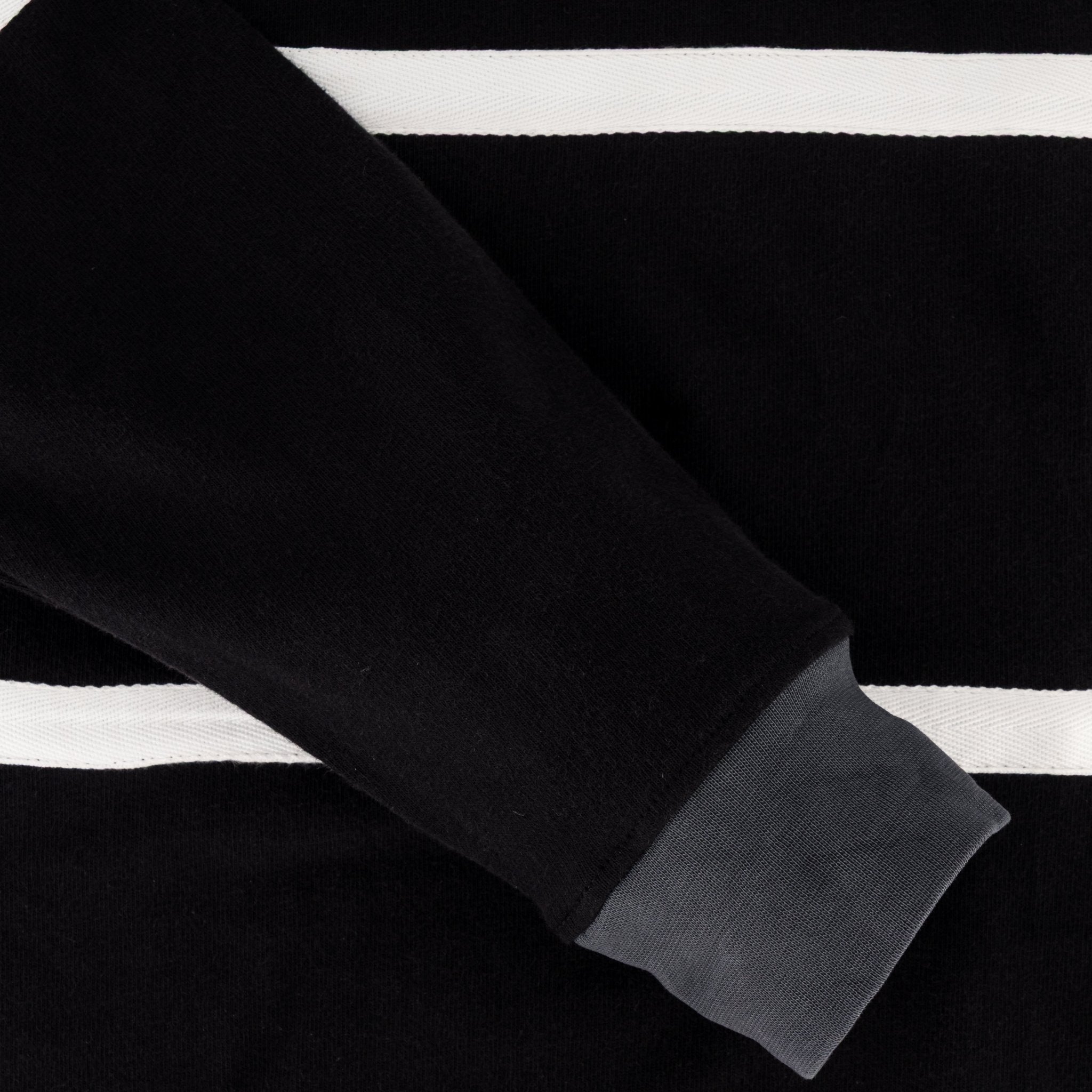 Schools Hilton College LS Rugby Jersey - Black - Old School