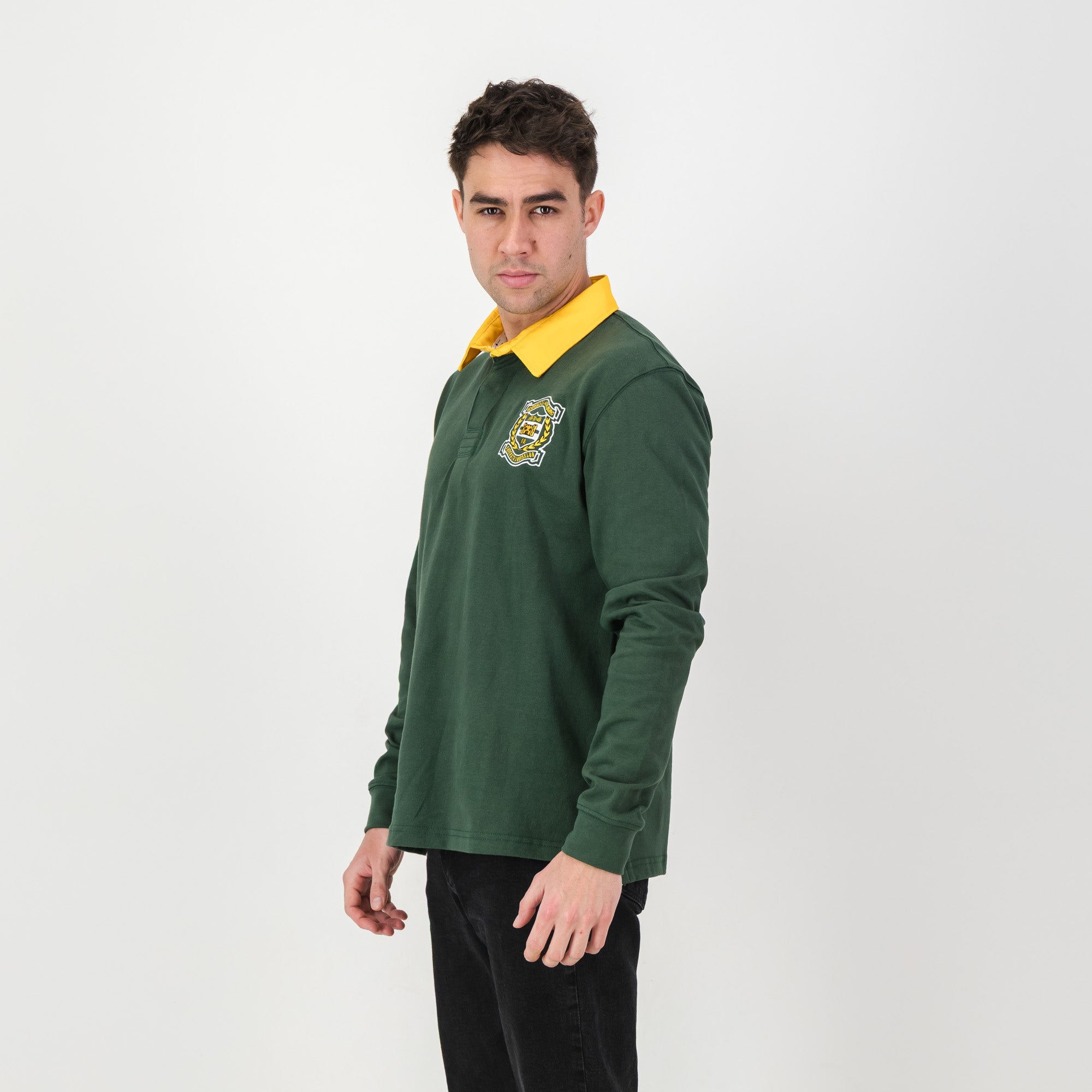 Schools Hoerskool Middelburg LS Rugby Jersey - OS Green - Old School