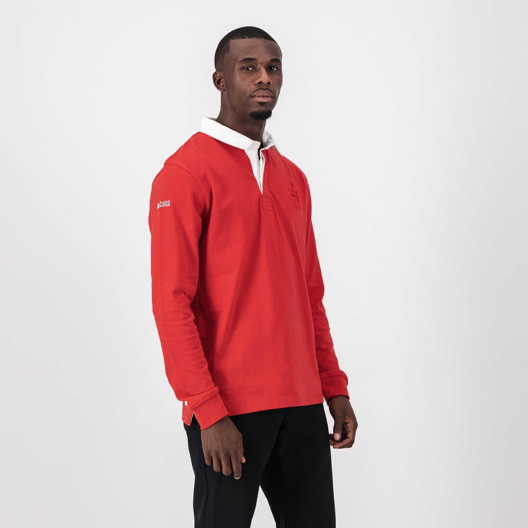 Schools KES LS Rugby Jersey - True Red - Old School