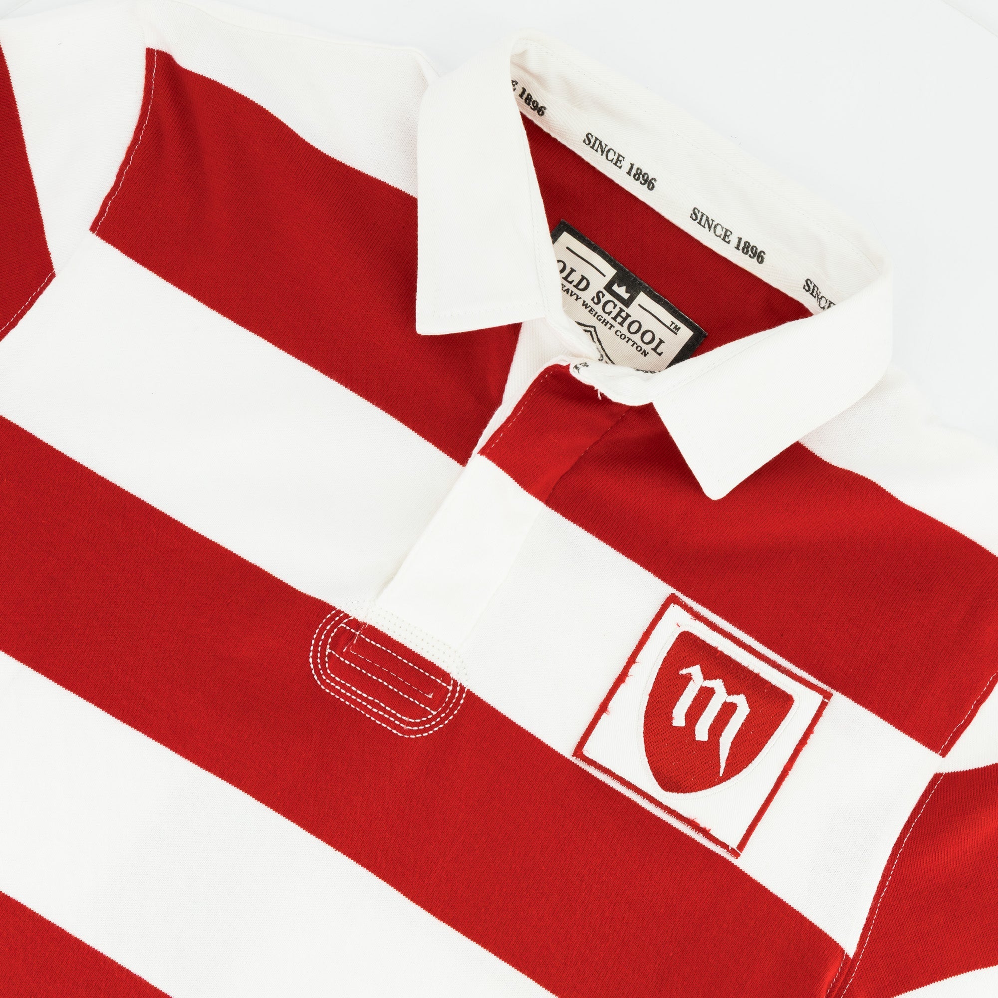 Schools Michael House YD LS Rugby Jersey - True Red - Old School