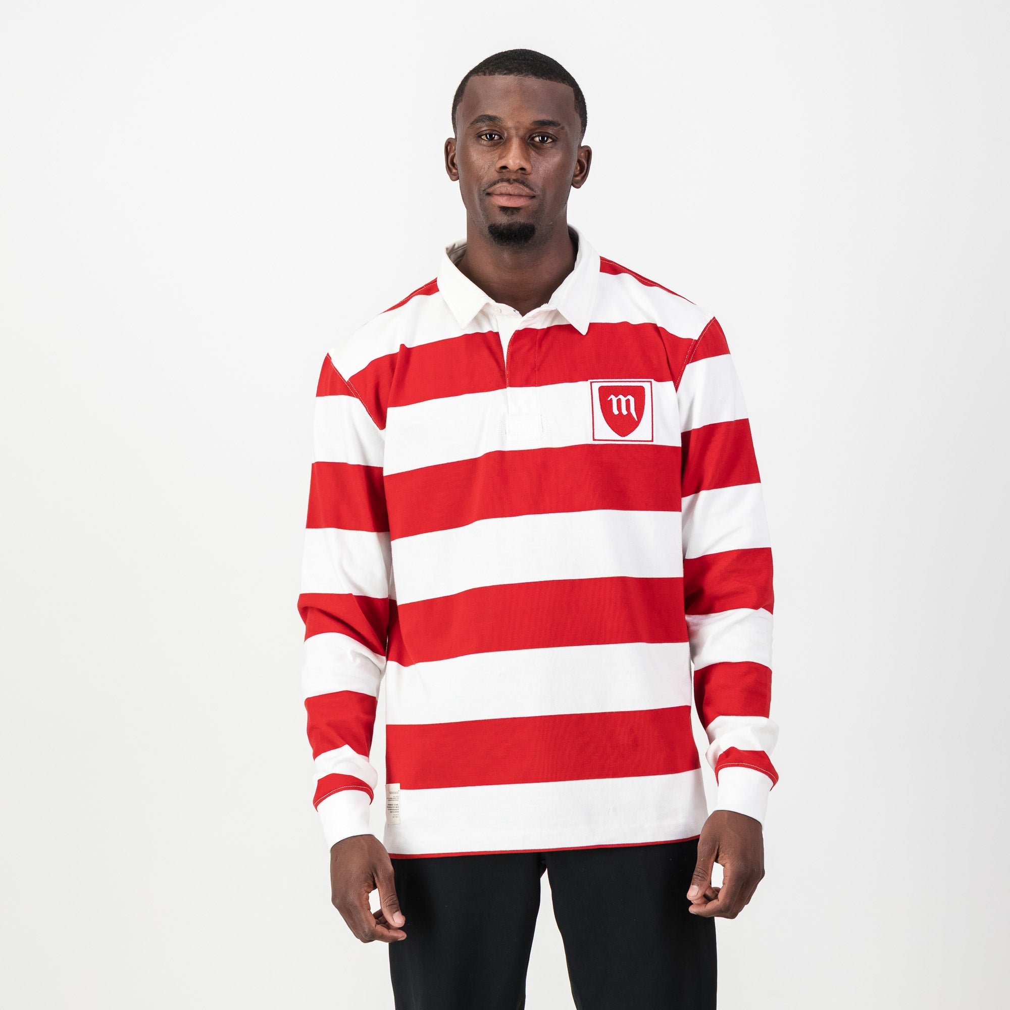 Schools Michael House YD LS Rugby Jersey - True Red - Old School