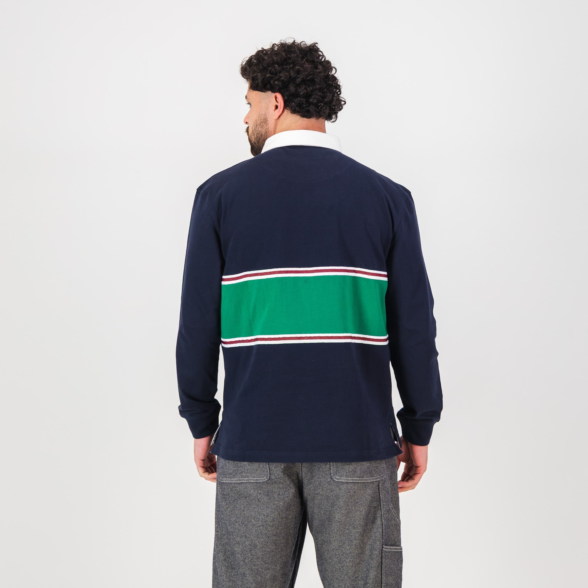 Schools Pietersburg High LS Rugby Jersey - Navy - Old School