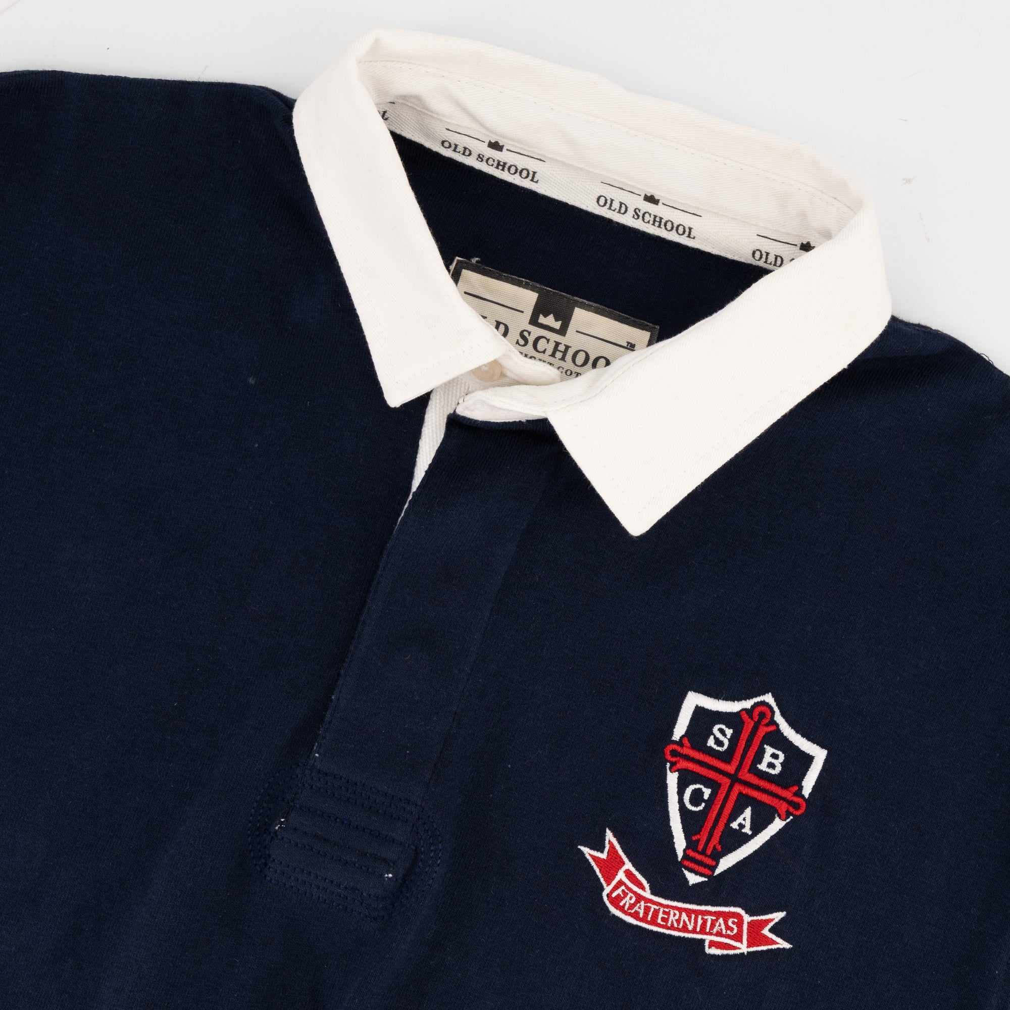 Schools St Benidicts LS Rugby Jersey - Navy - Old School