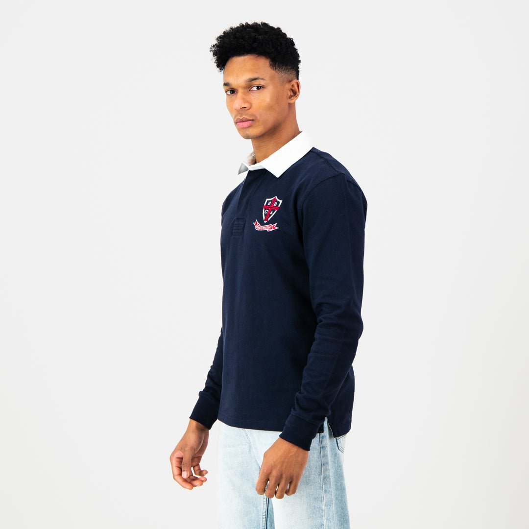 Schools St Benidicts LS Rugby Jersey - Navy - Old School