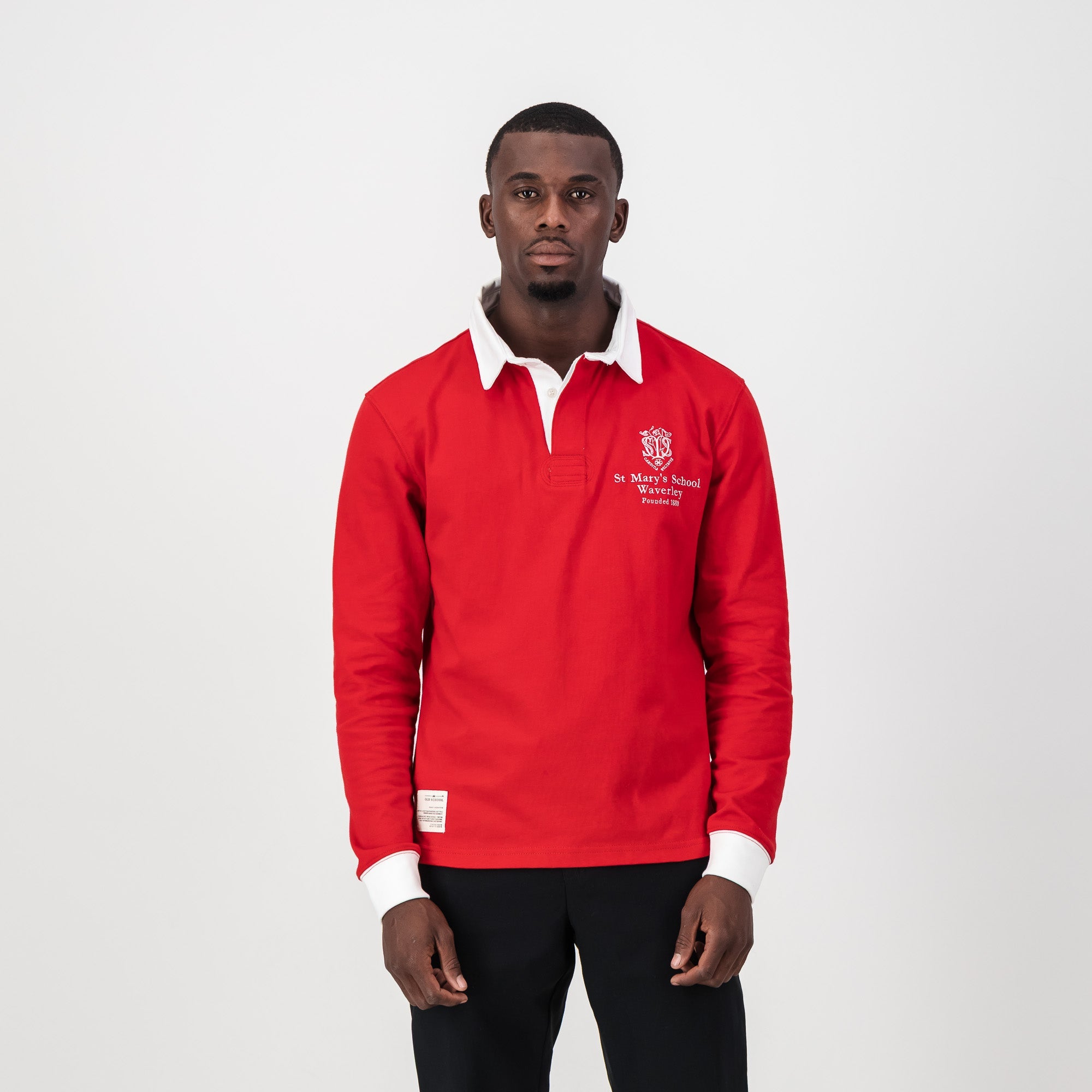 Schools St Marys Long Sleeve Rugby Jersey - Old School