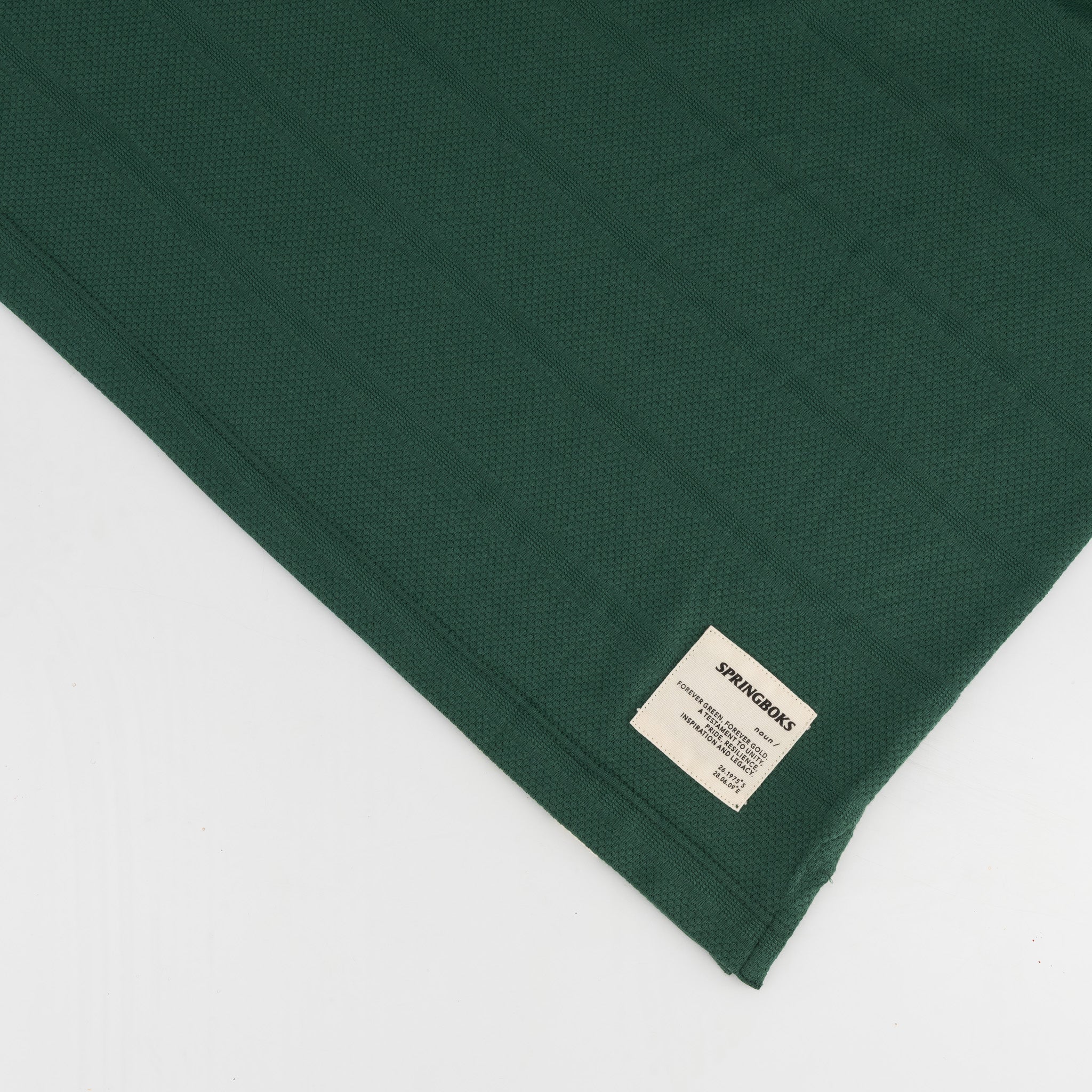 Springboks Golf SS Polo - OS Green - Old School