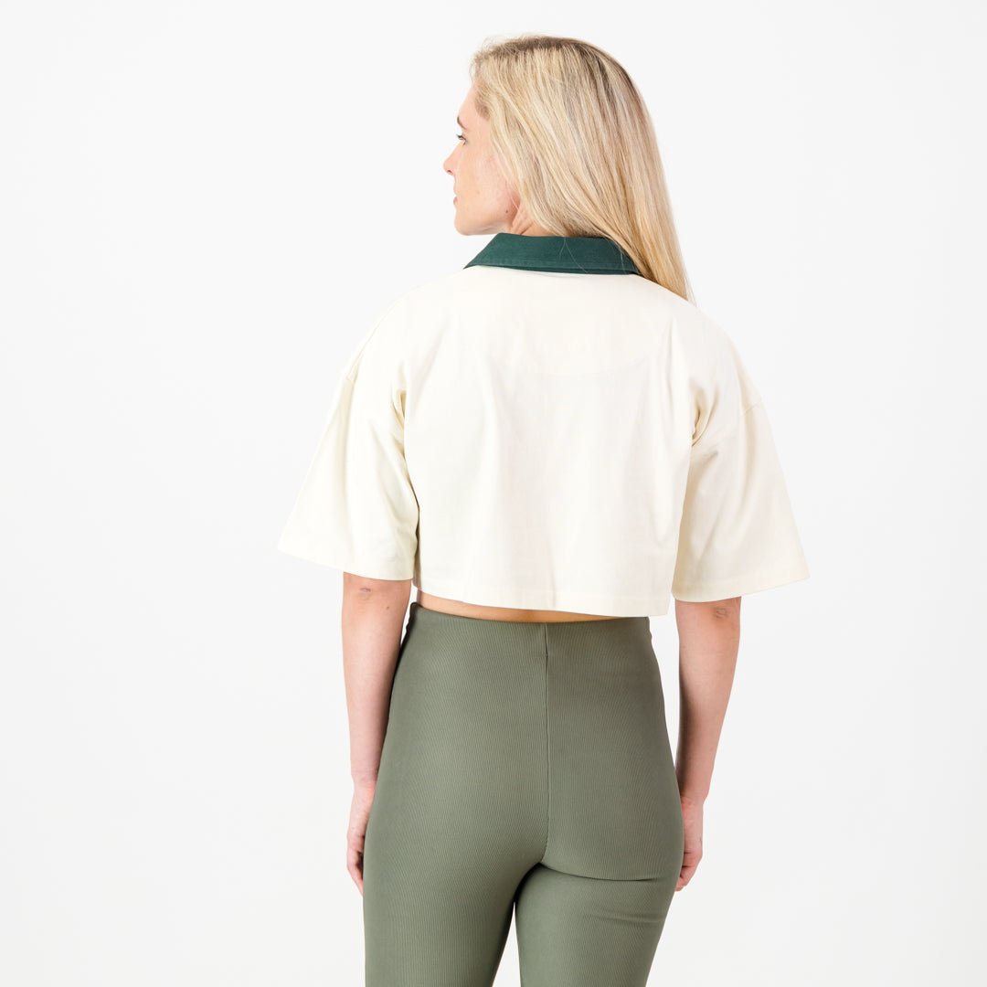 Springboks Retro S/S Crop - Old School