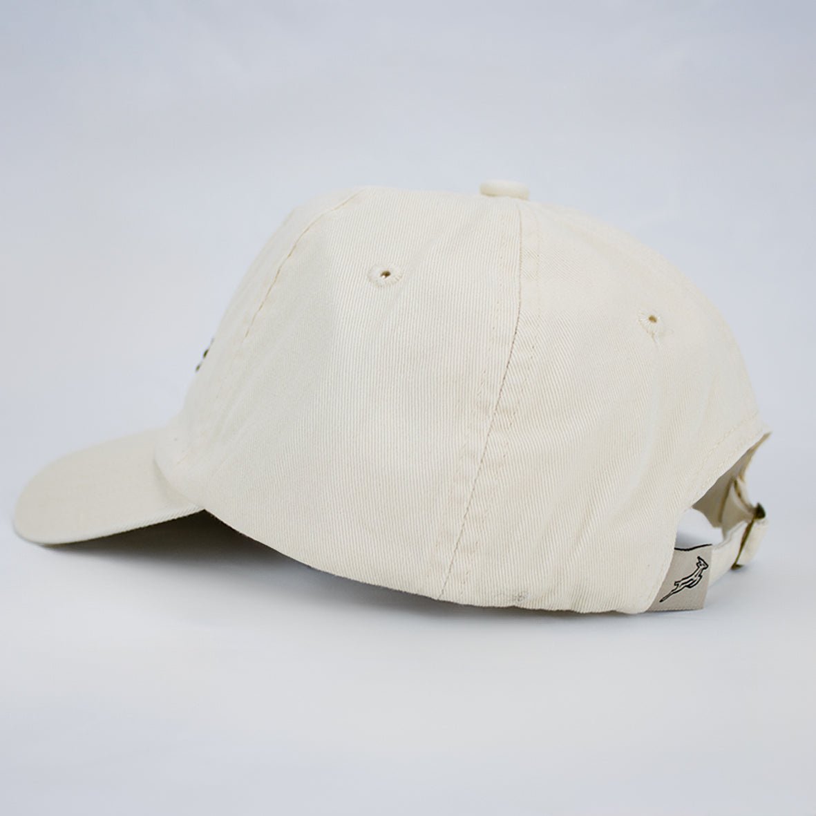 Springboks Shield Dad Cap - Ivory - Old School