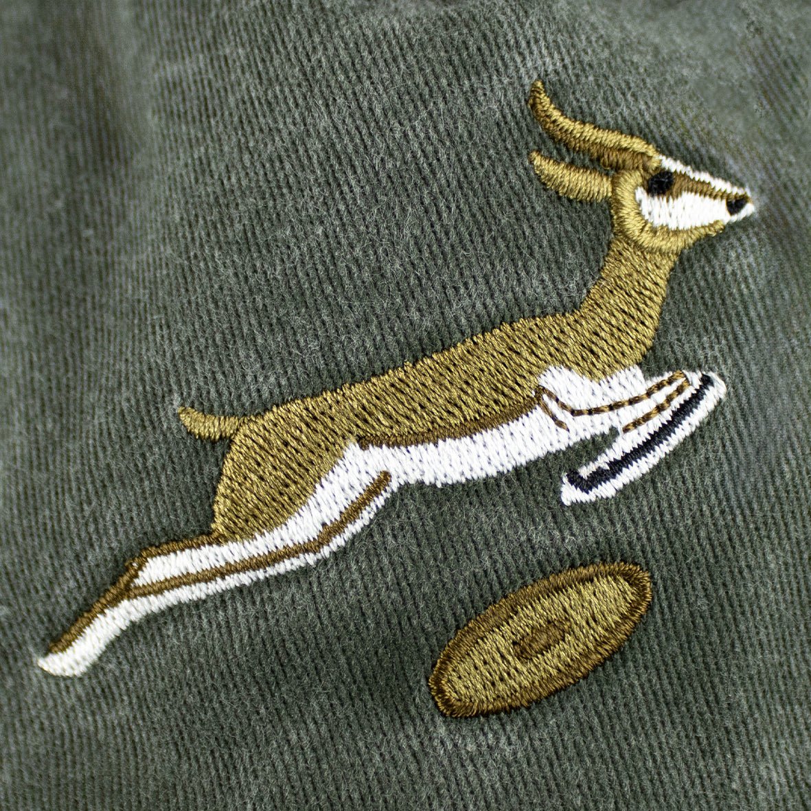 Springboks United Traditional Cap - Military Olive - Old School