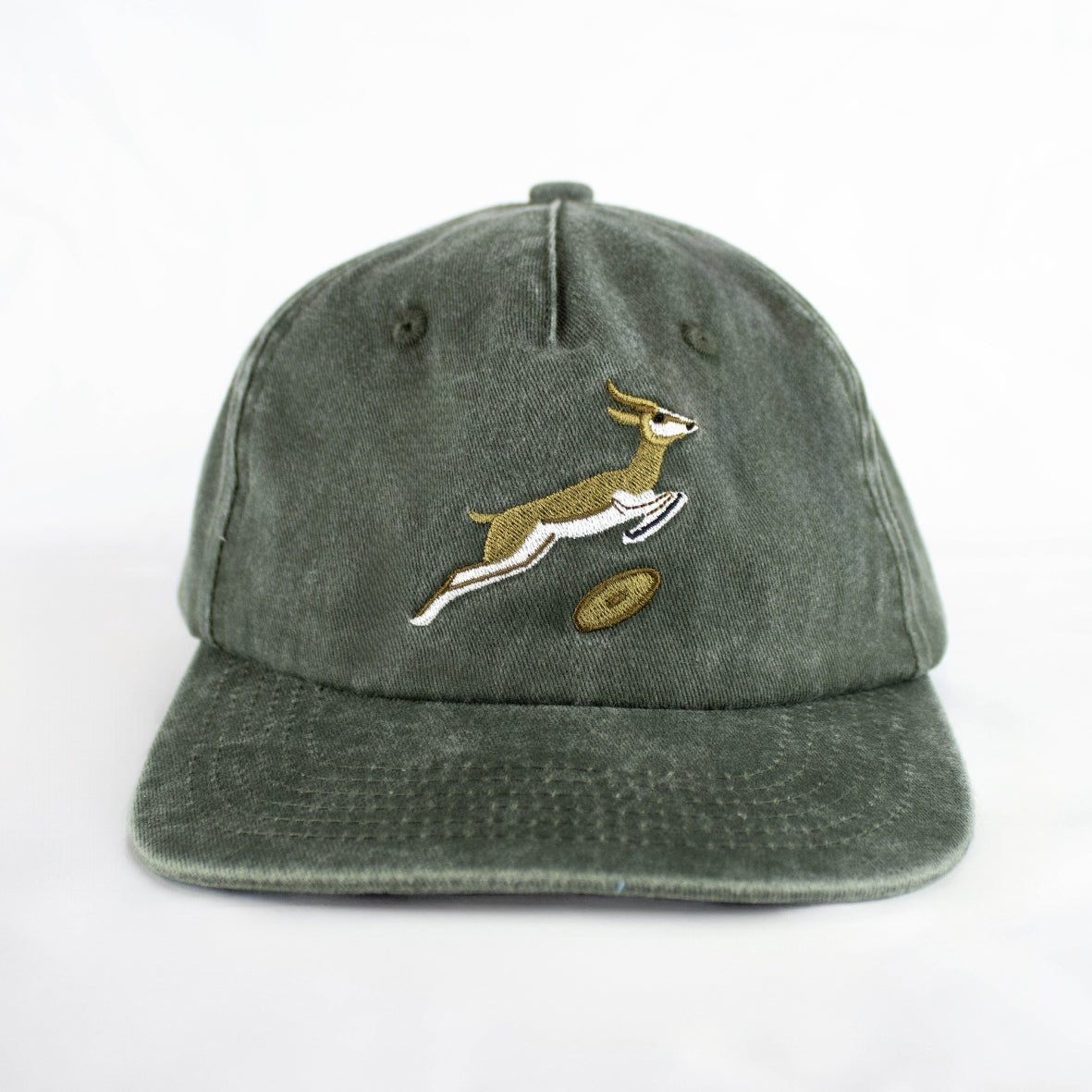 Springboks United Traditional Cap - Military Olive - Old School