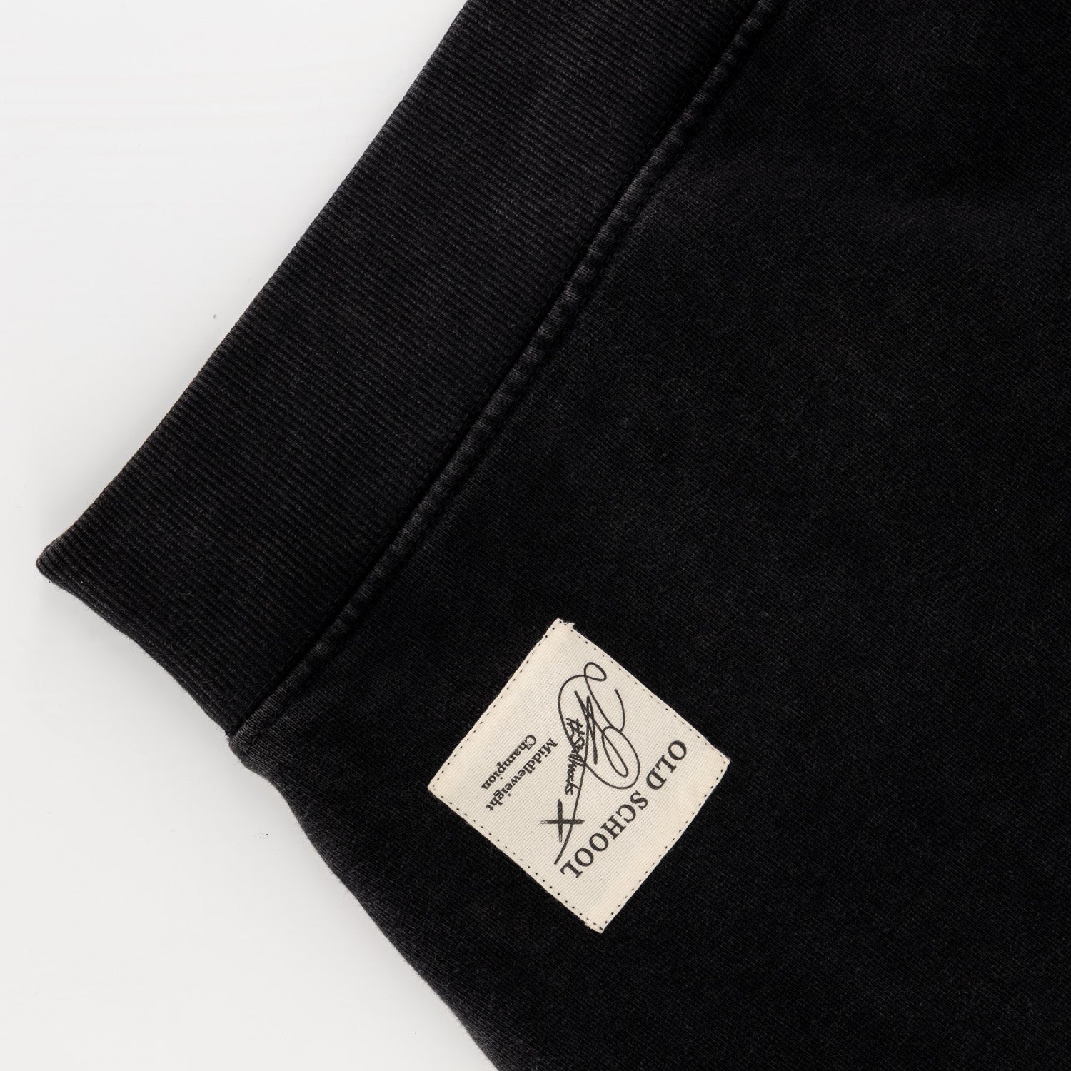 Stillknocks Acid Wash Hoodie Sweat - Black - Old School