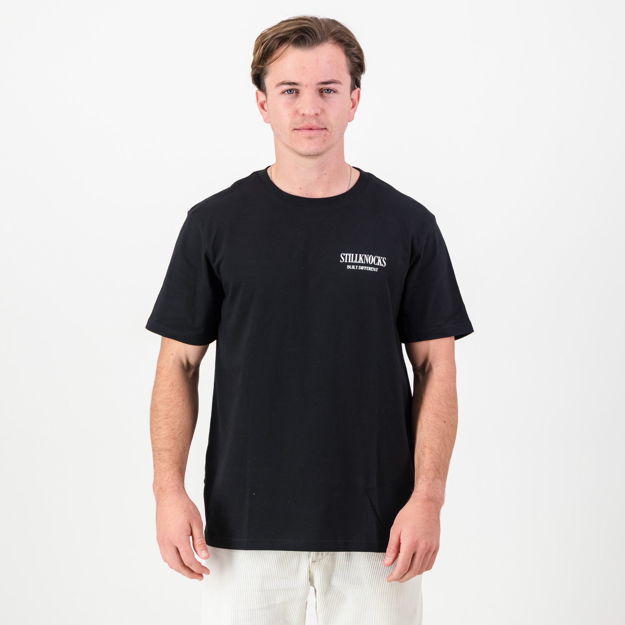 Stillknocks Real DDP Regular Crew Tee-Black