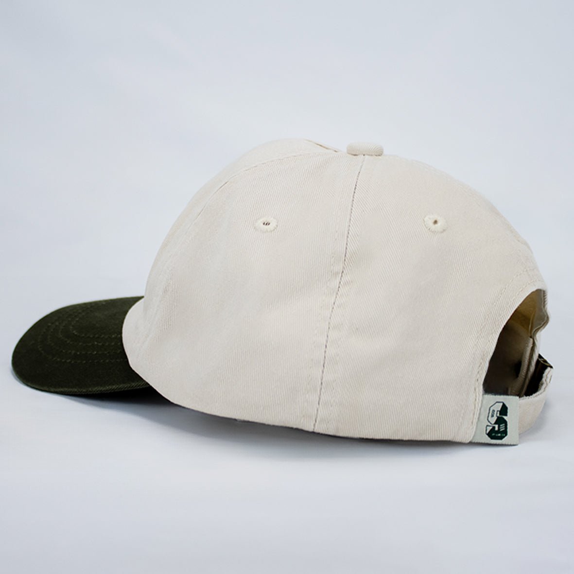 Stillknocks World Champ Two Tone Dad Cap - Ivory - Old School