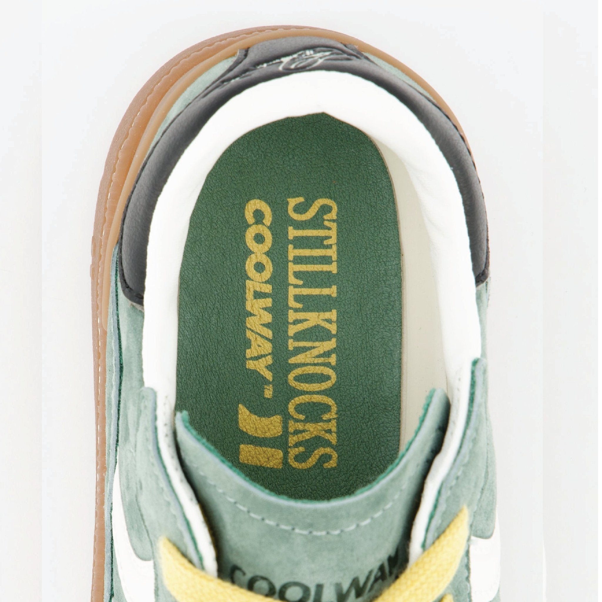 Stillknocks X Coolway X Old School Sneaker - Forest Green - Old School