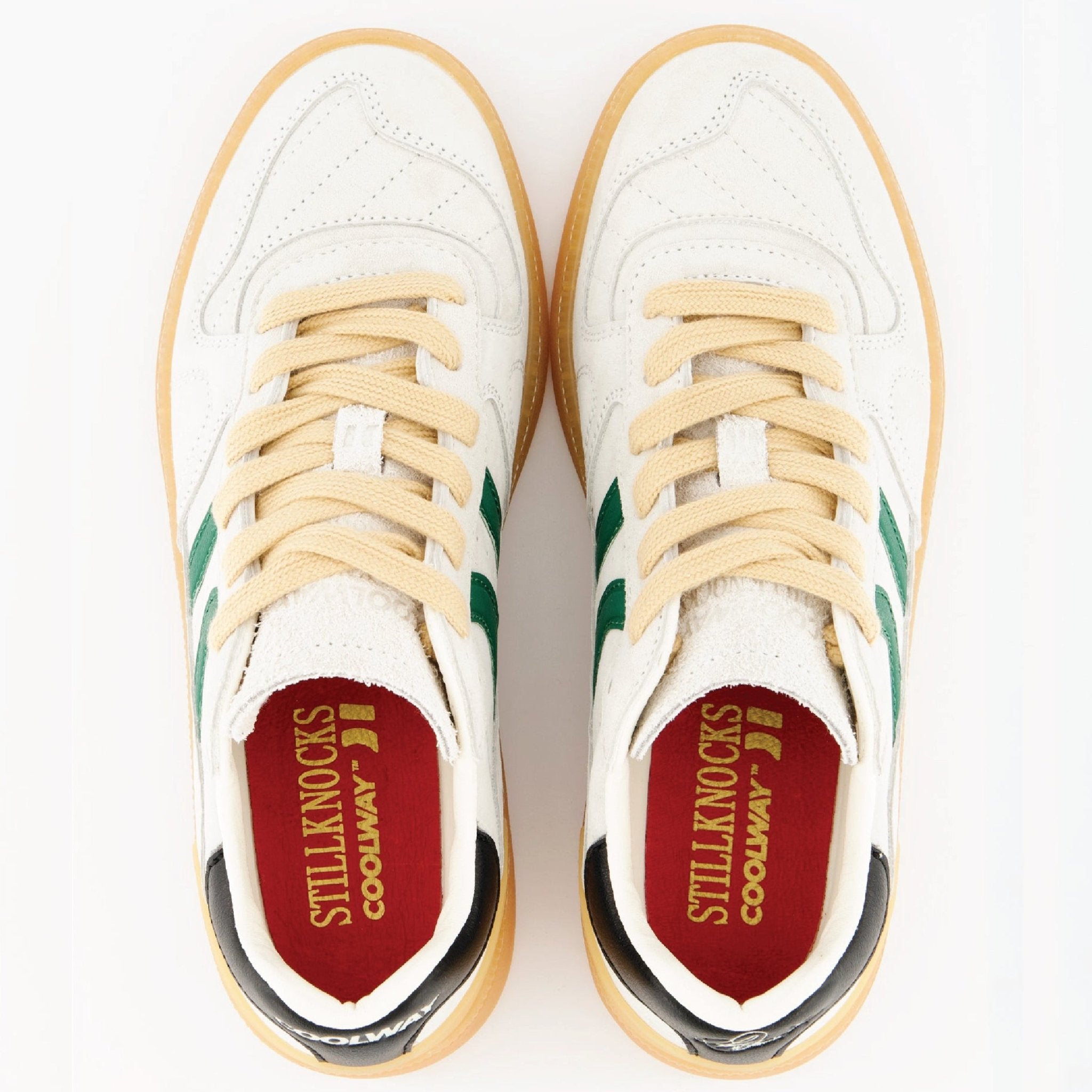 Stillknocks X Coolway X Old School Sneaker - Ivory - Old School