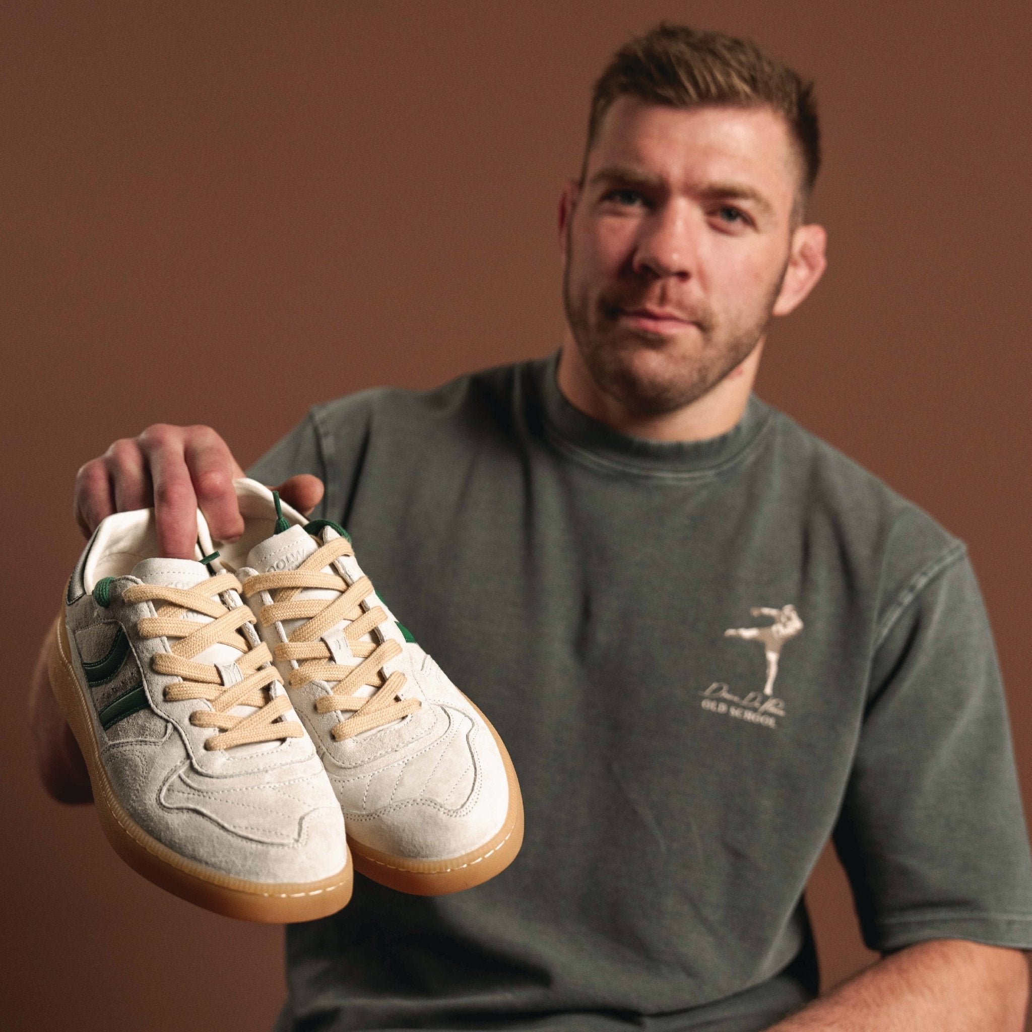 Stillknocks X Coolway X Old School Sneaker - Ivory - Old School