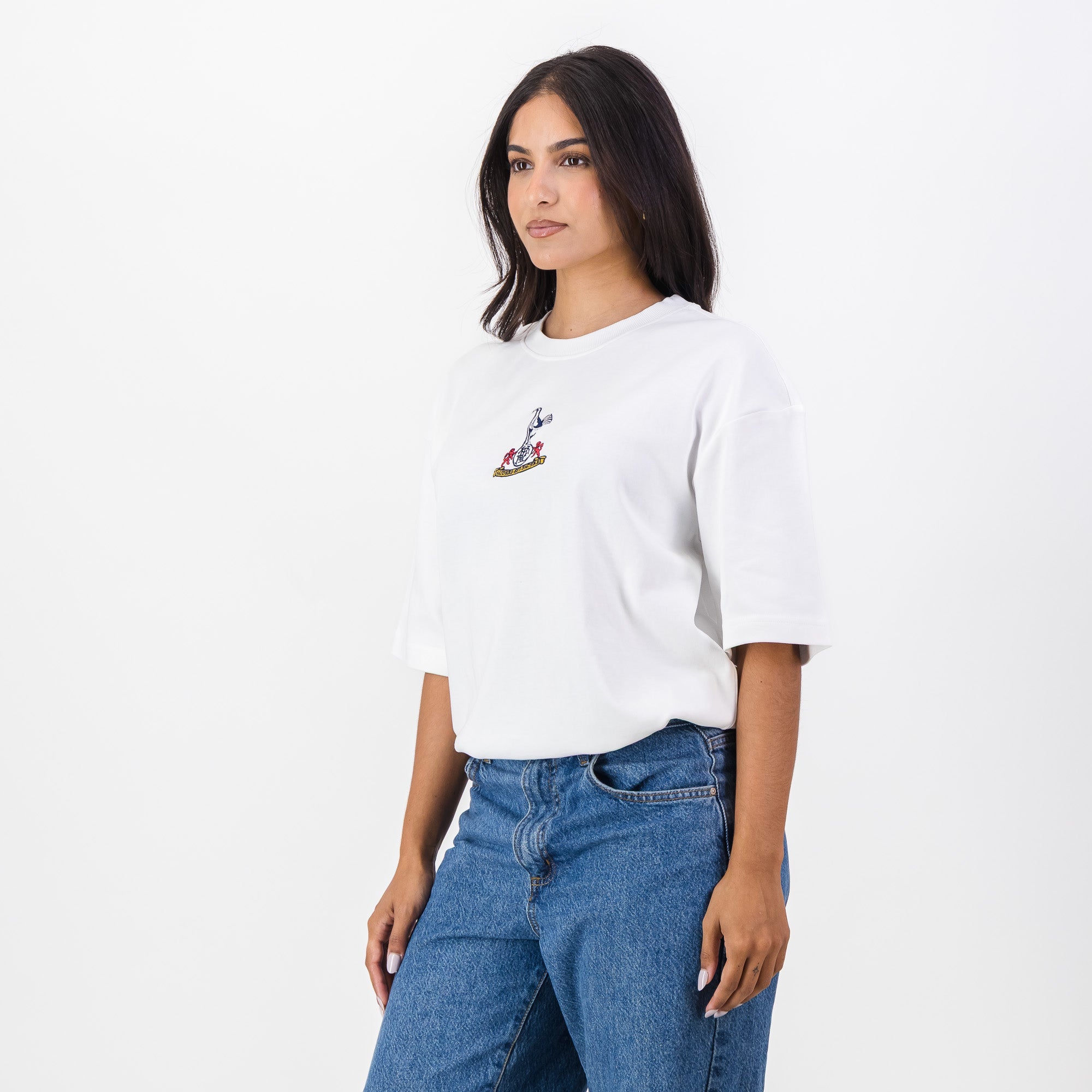 Tottenham Hotspur Retro Relaxed T-Shirt - Old School