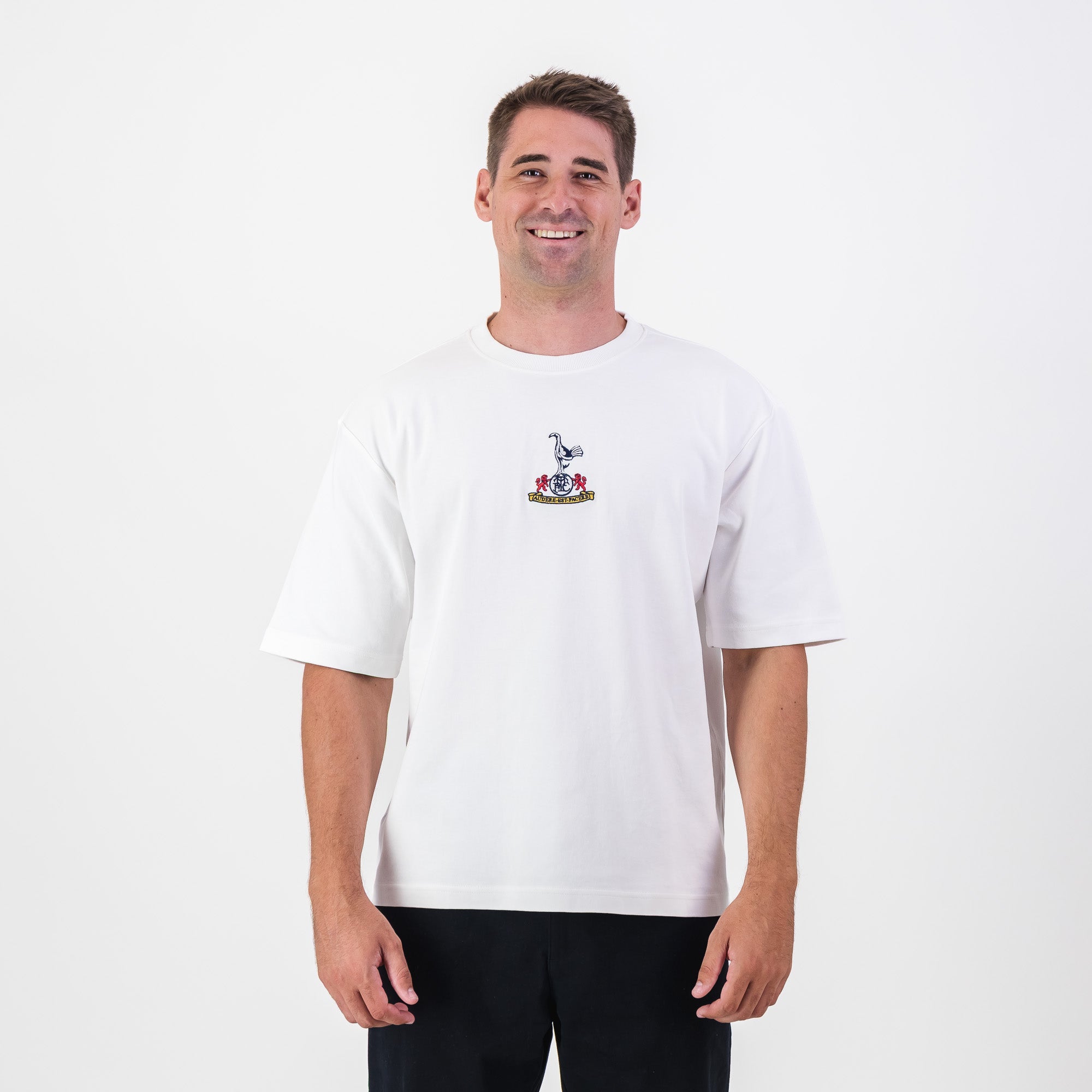 Tottenham Hotspur Retro Relaxed T-Shirt - Old School