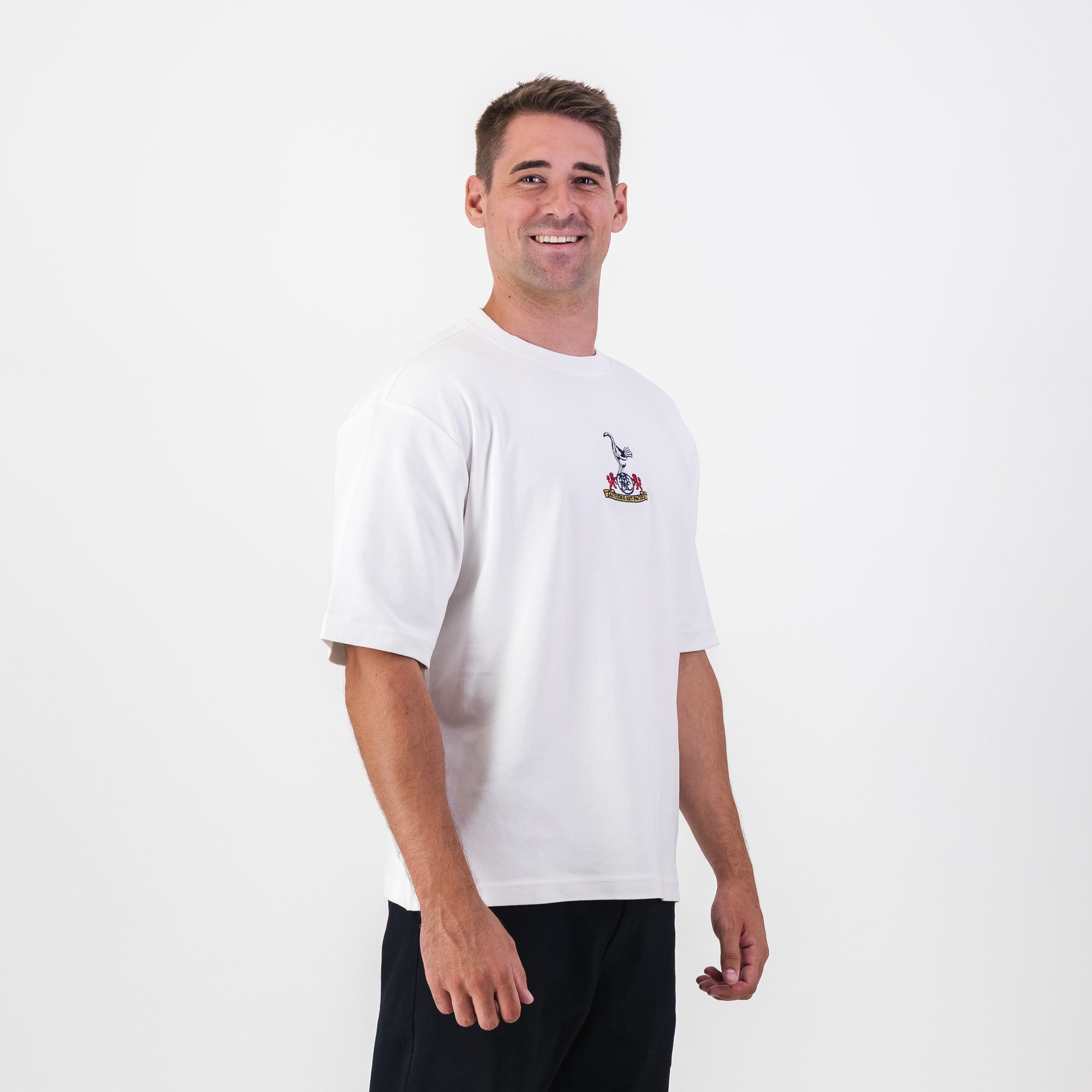 Tottenham Hotspur Retro Relaxed T-Shirt - Old School