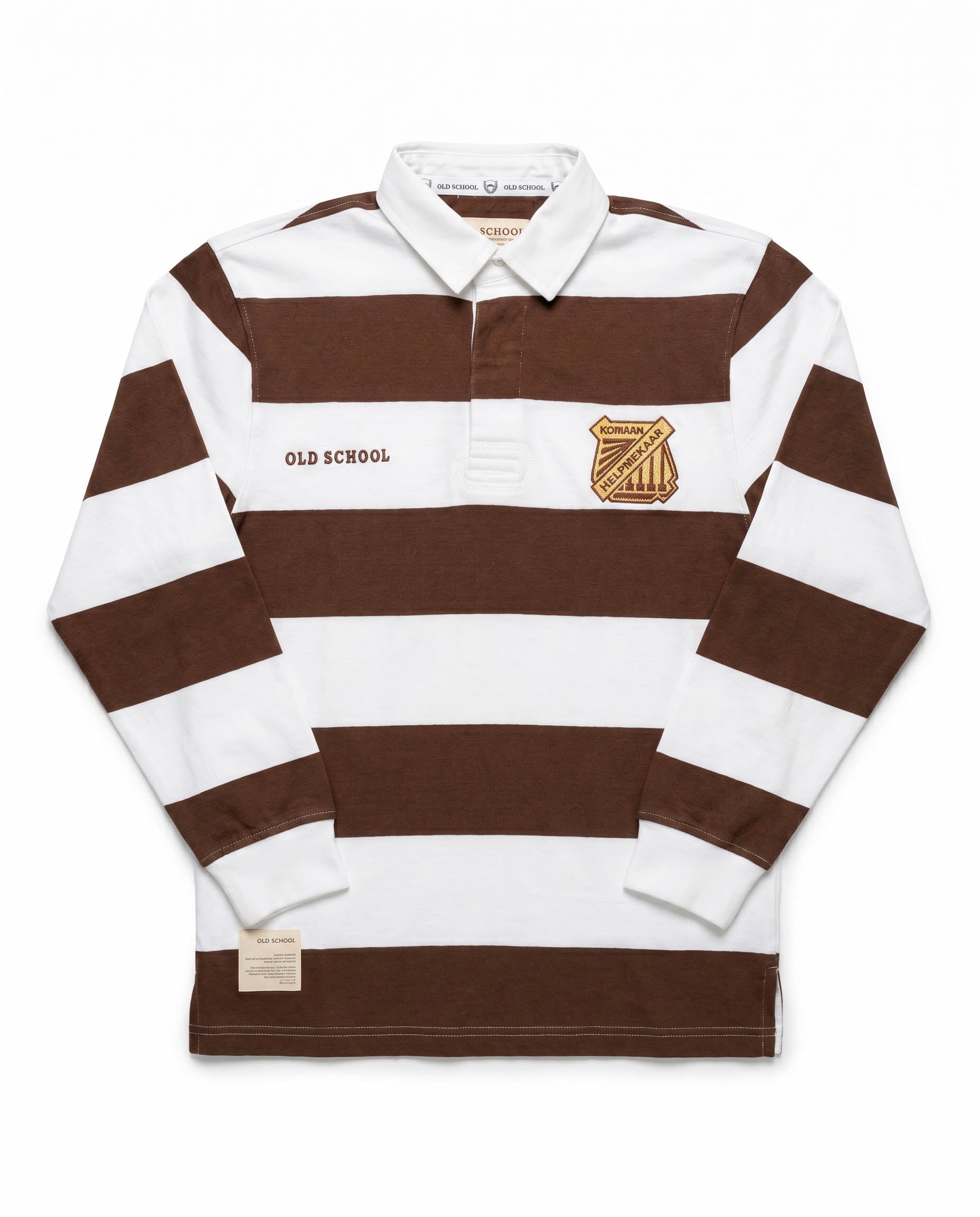 Schools Helpmekaar Kollege Long Sleeve Rugby Jersey Yarn Dye Mixed