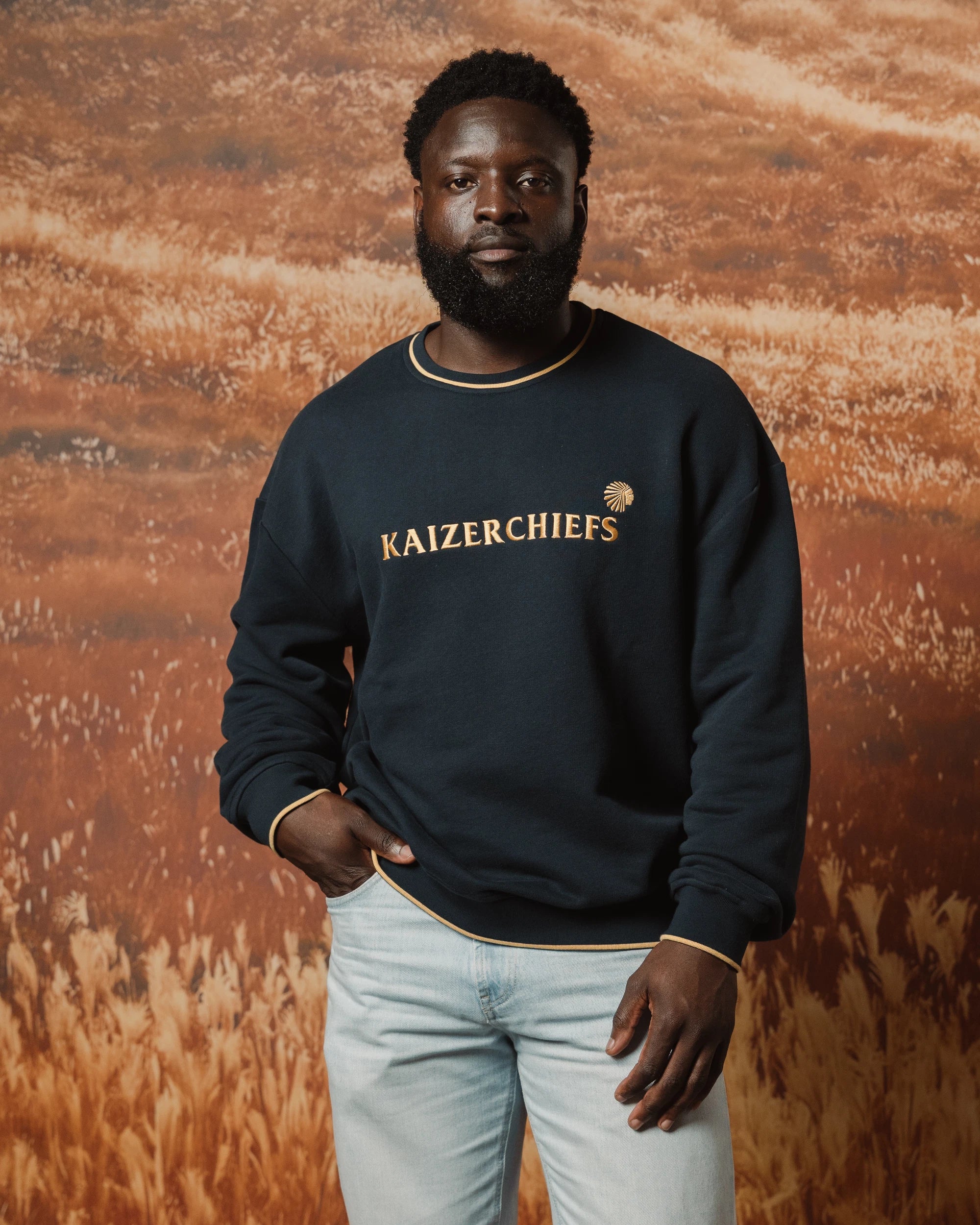 Kaizer Chiefs Relaxed Crew Sweatshirt