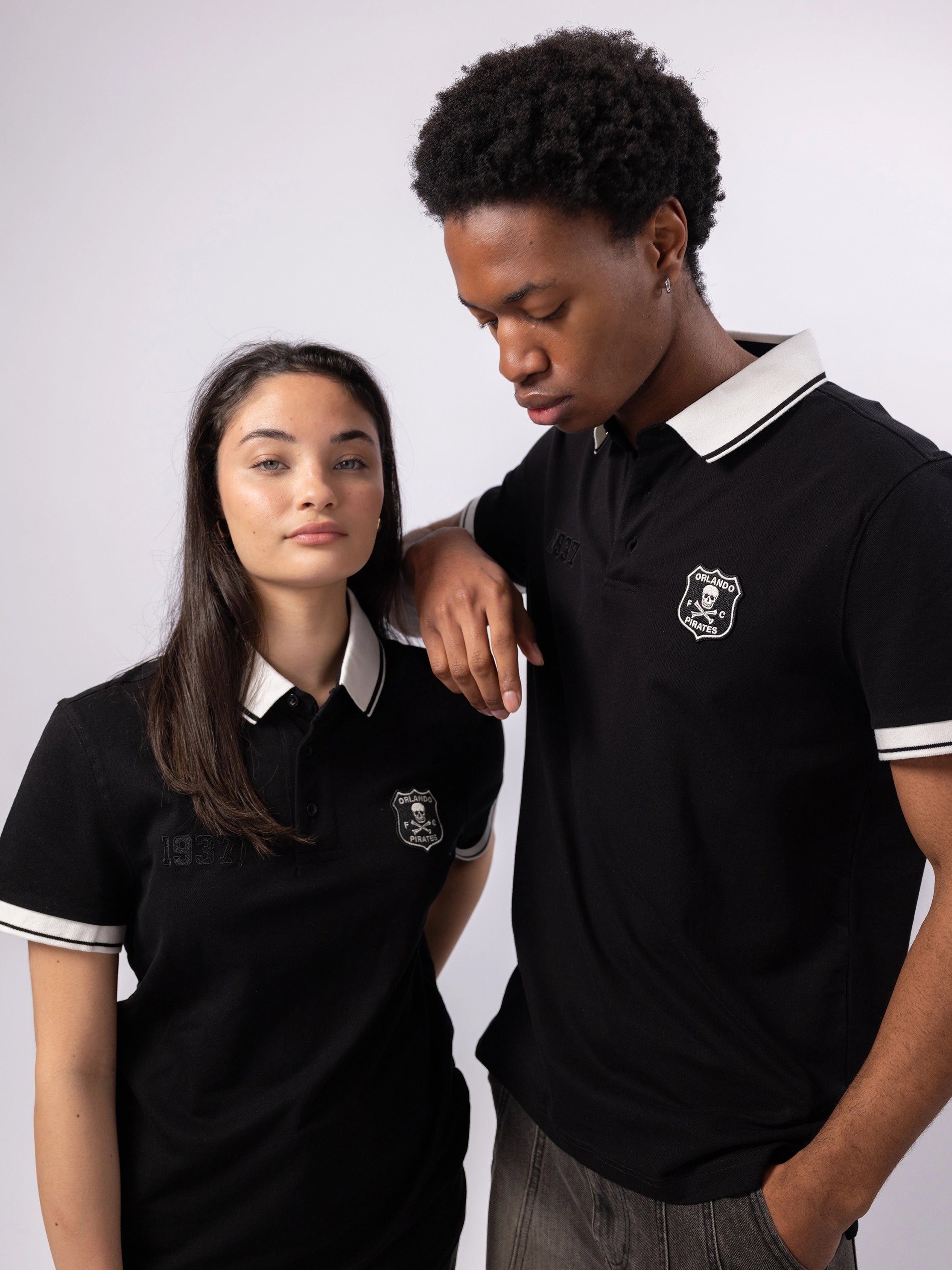 Orlando Pirates 1937 Styled Up SS Polo Black