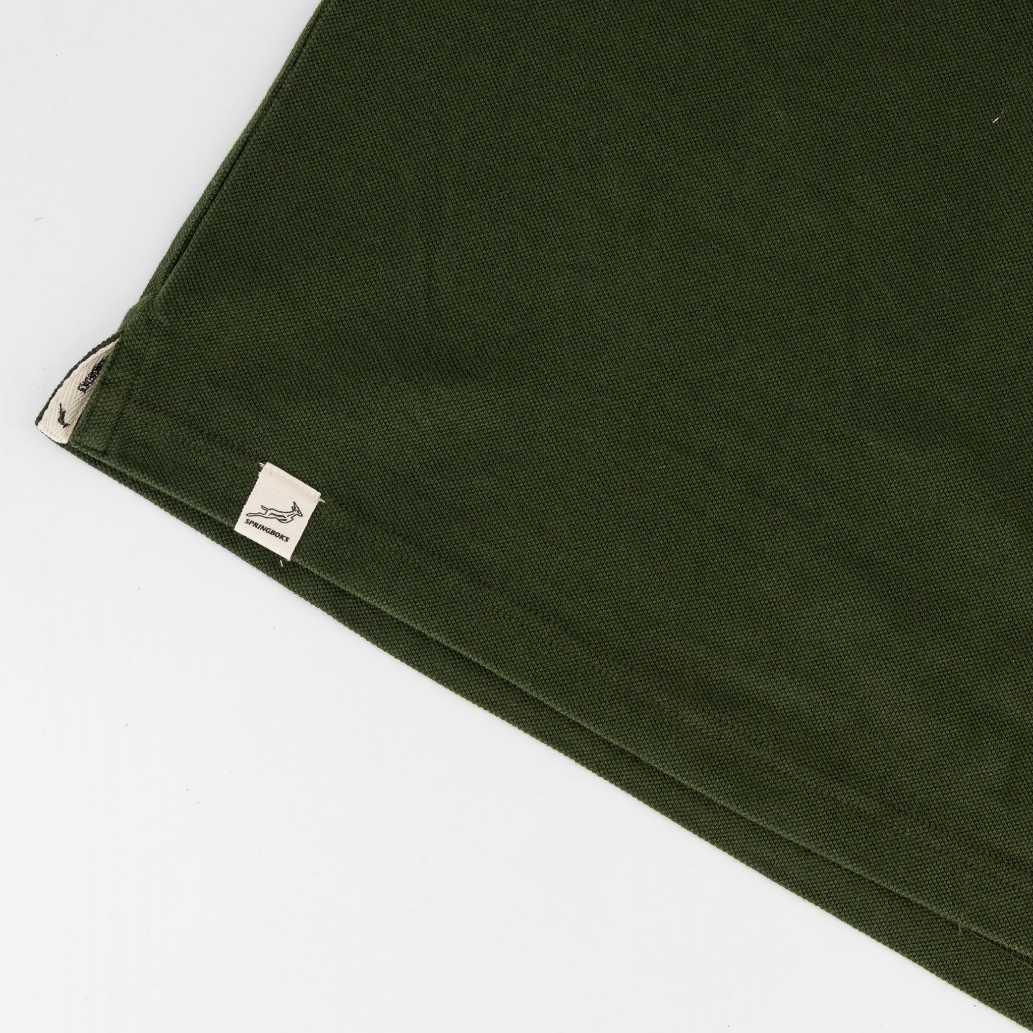 Springboks Tipped SS Polo - Military Olive