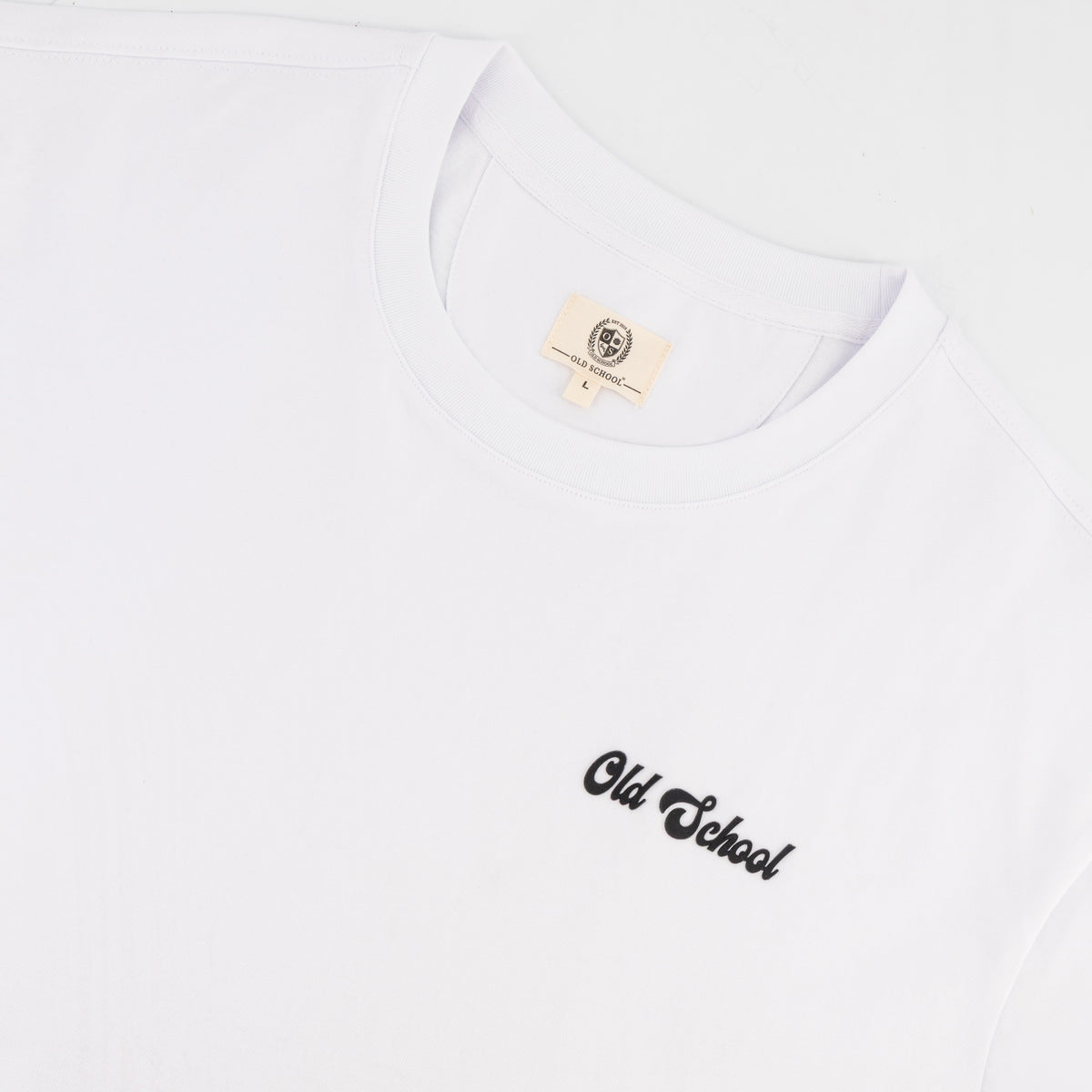 Old School Leisure Men Tops Boxy Tee Soweto HQ White