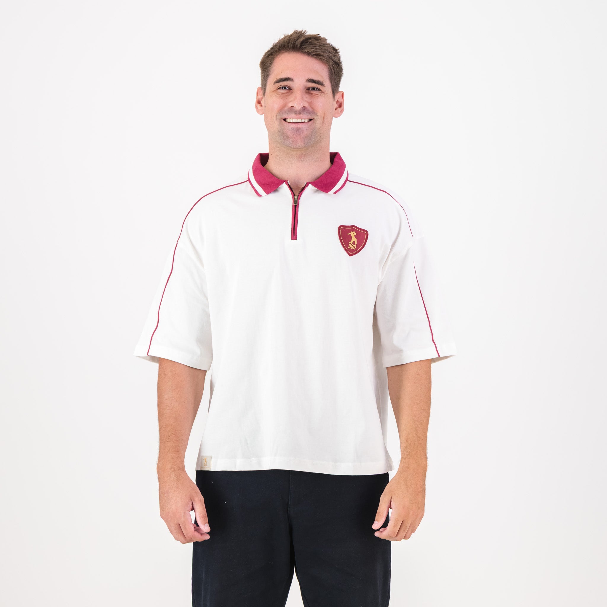 AB de Villiers 360 Crest Oversized Cricket Jersey