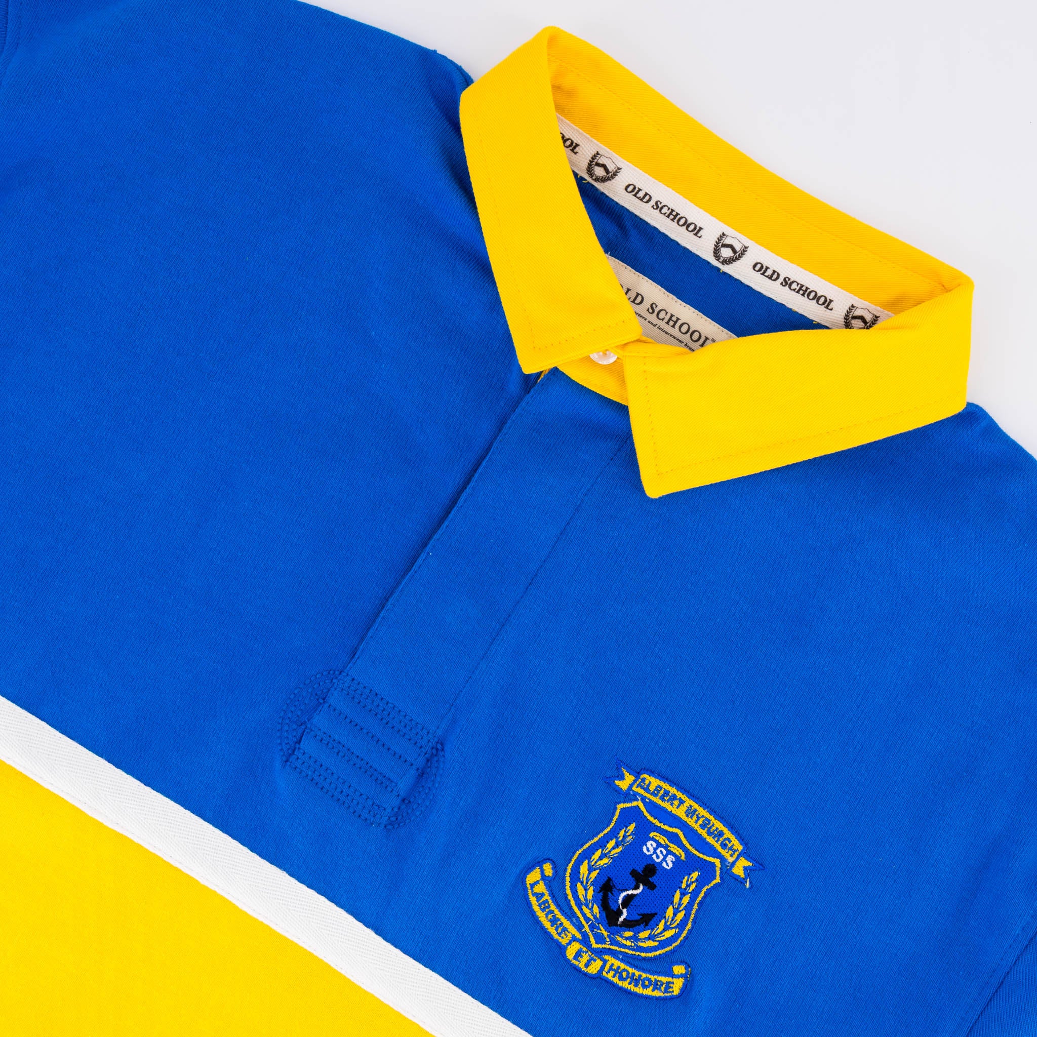 Schools Albert Myburgh LS Rugby Jersey-Yellow